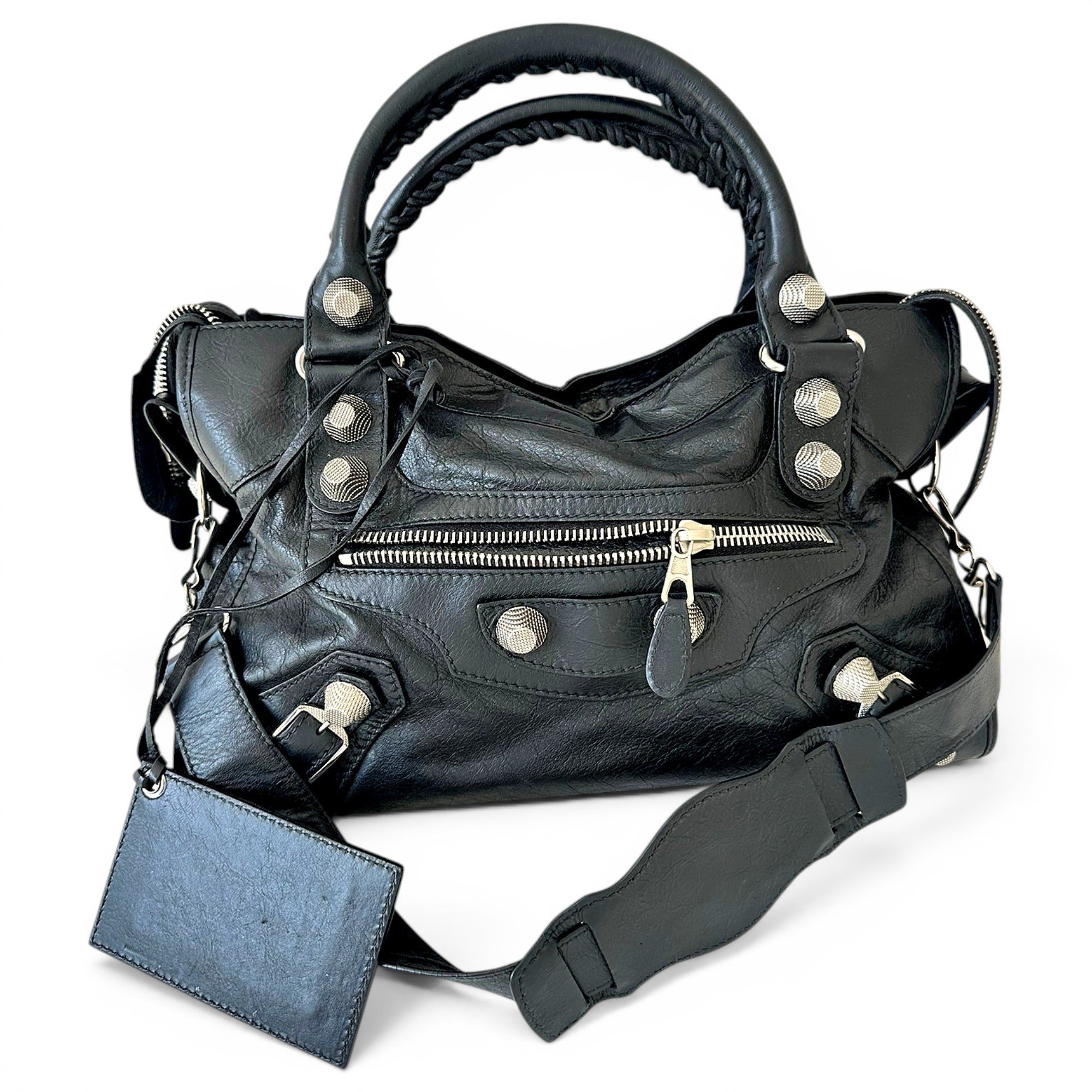 Balenciaga City leather handbag