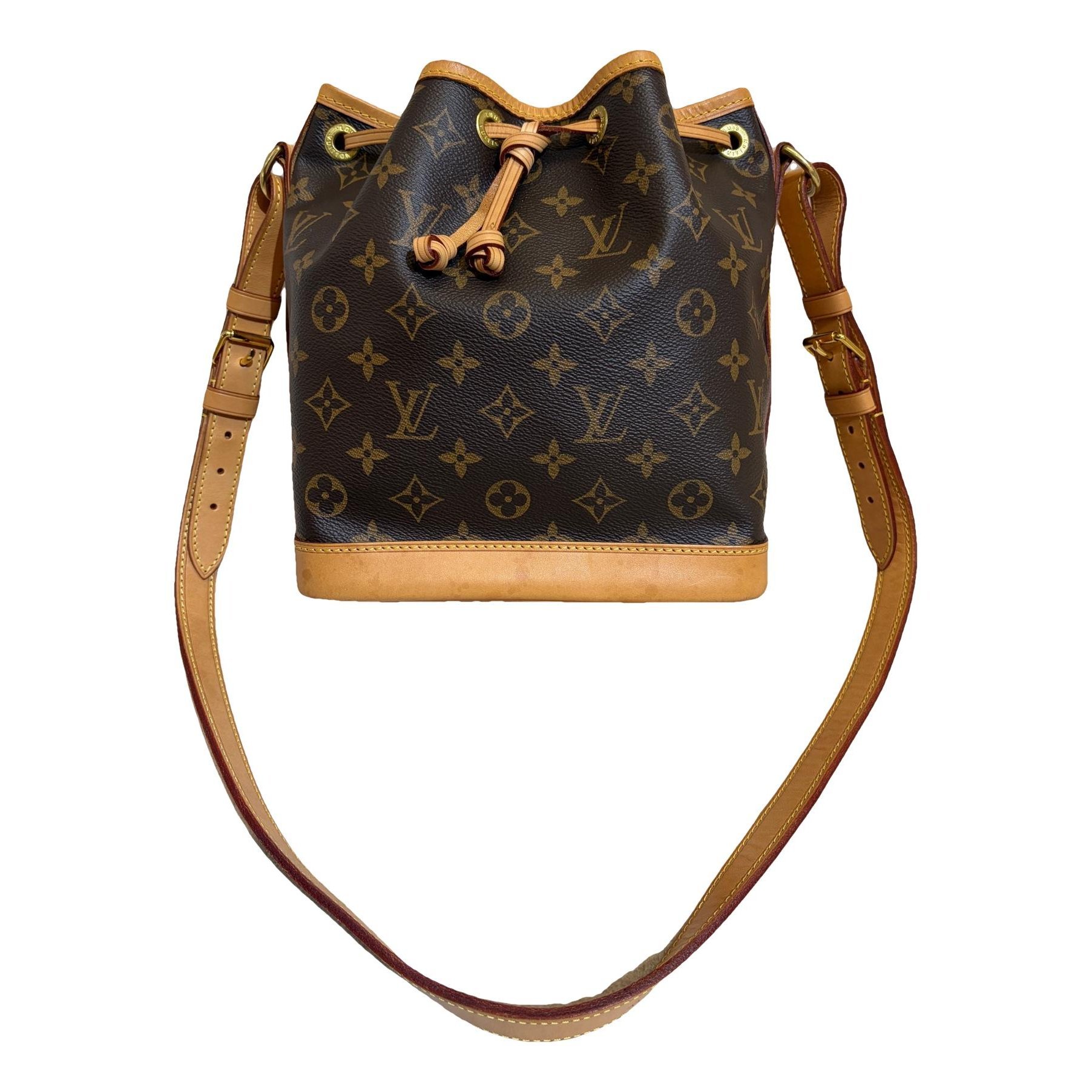 Nano Noé leather handbag
