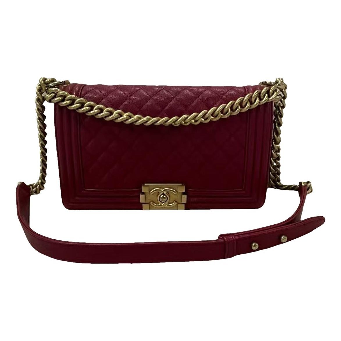 Boy leather handbag