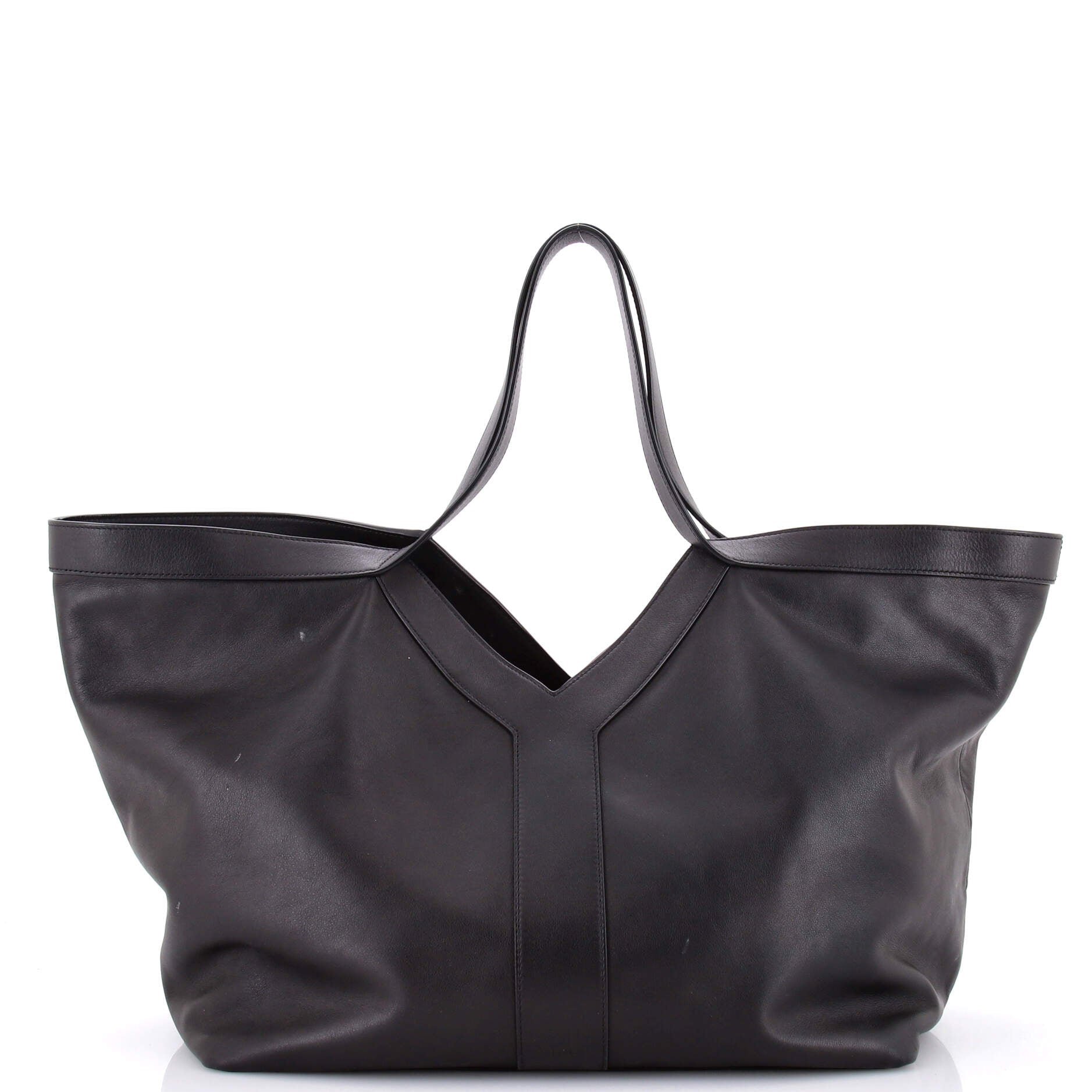 Y Tote Leather Medium