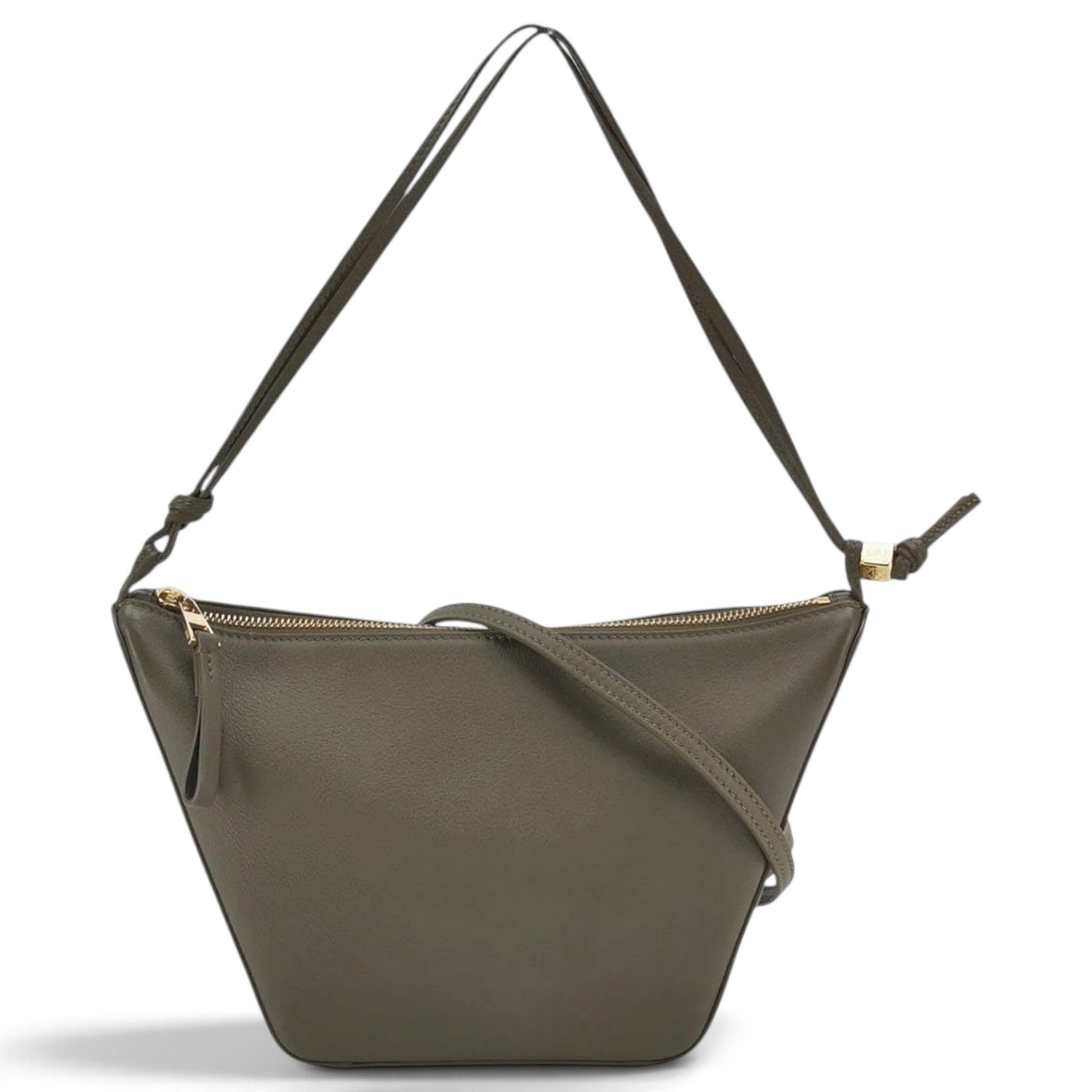 Hammock leather handbag