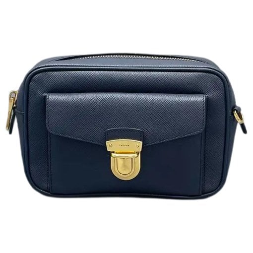 Leather crossbody bag