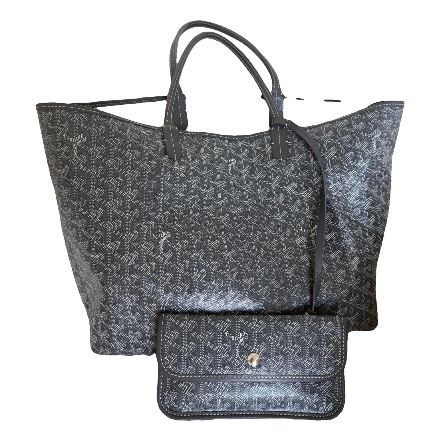 Goyard Saint-Louis vegan leather tote