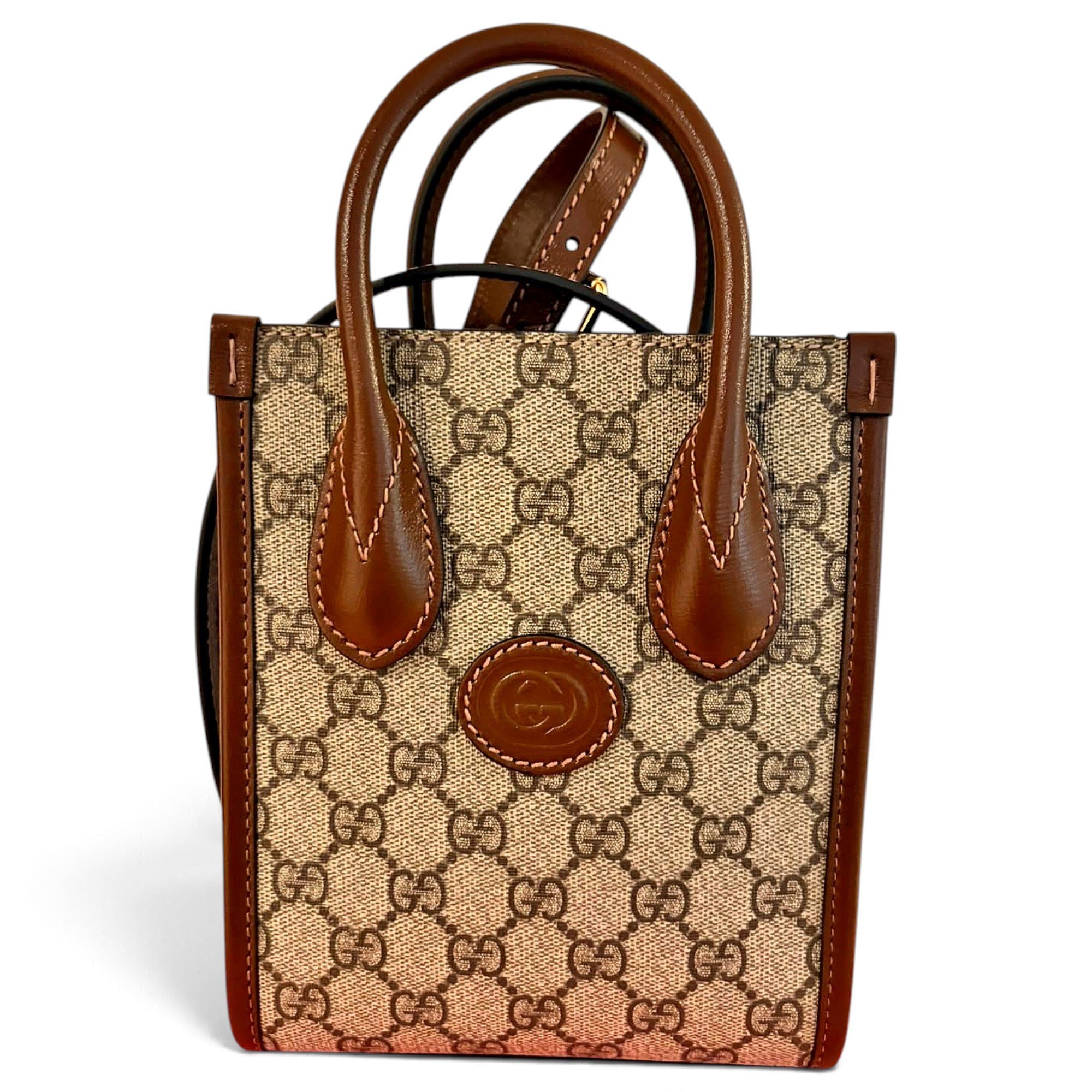 Ophidia leather tote