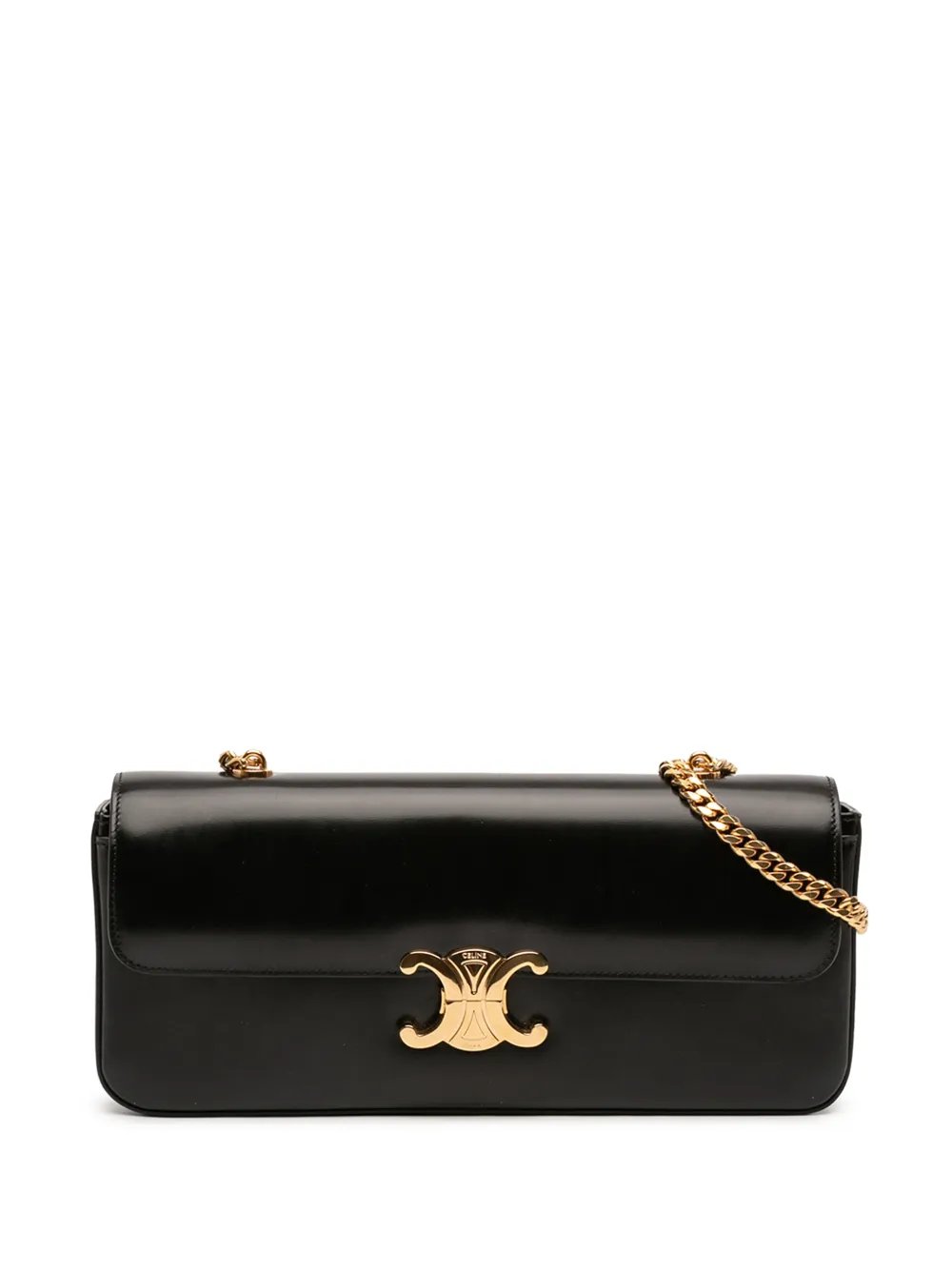 2021 Shiny Calfskin Triomphe Chain shoulder bag