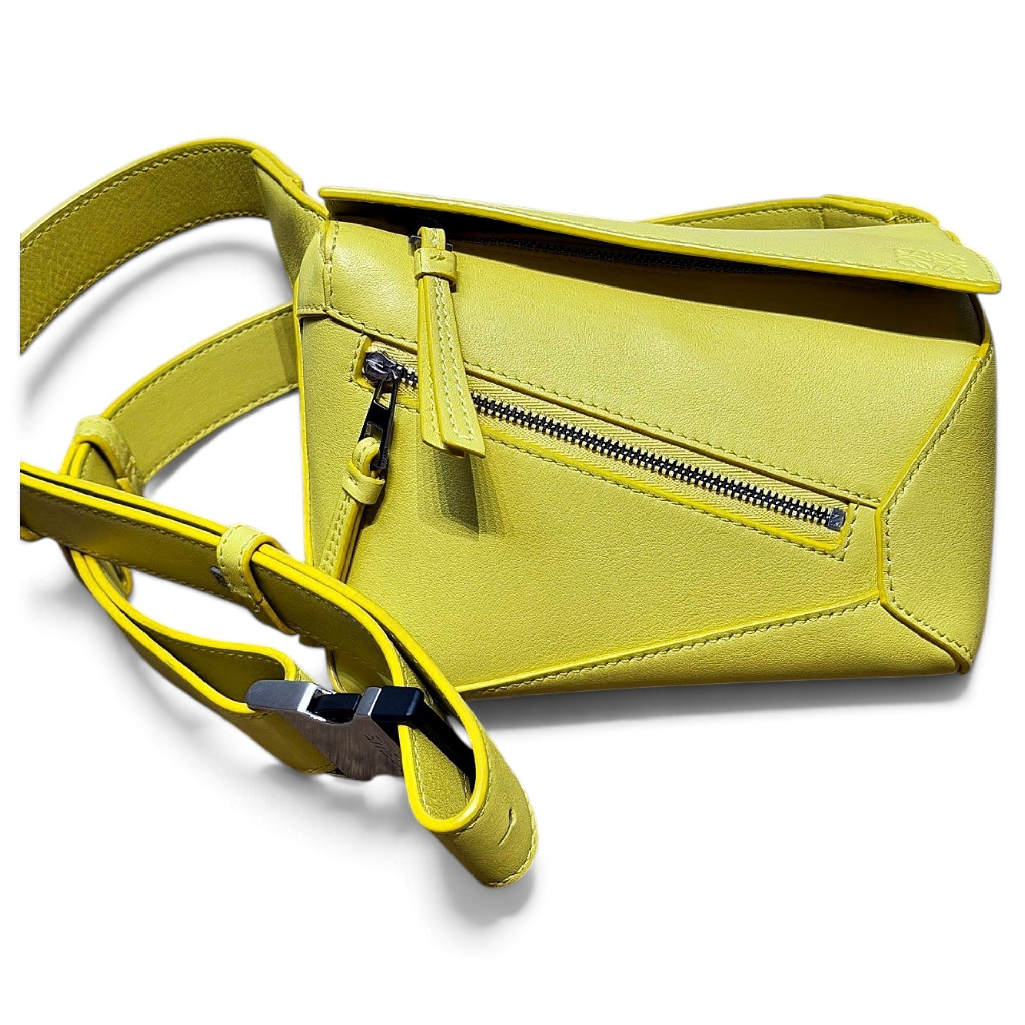 Puzzle Bumbag leather handbag