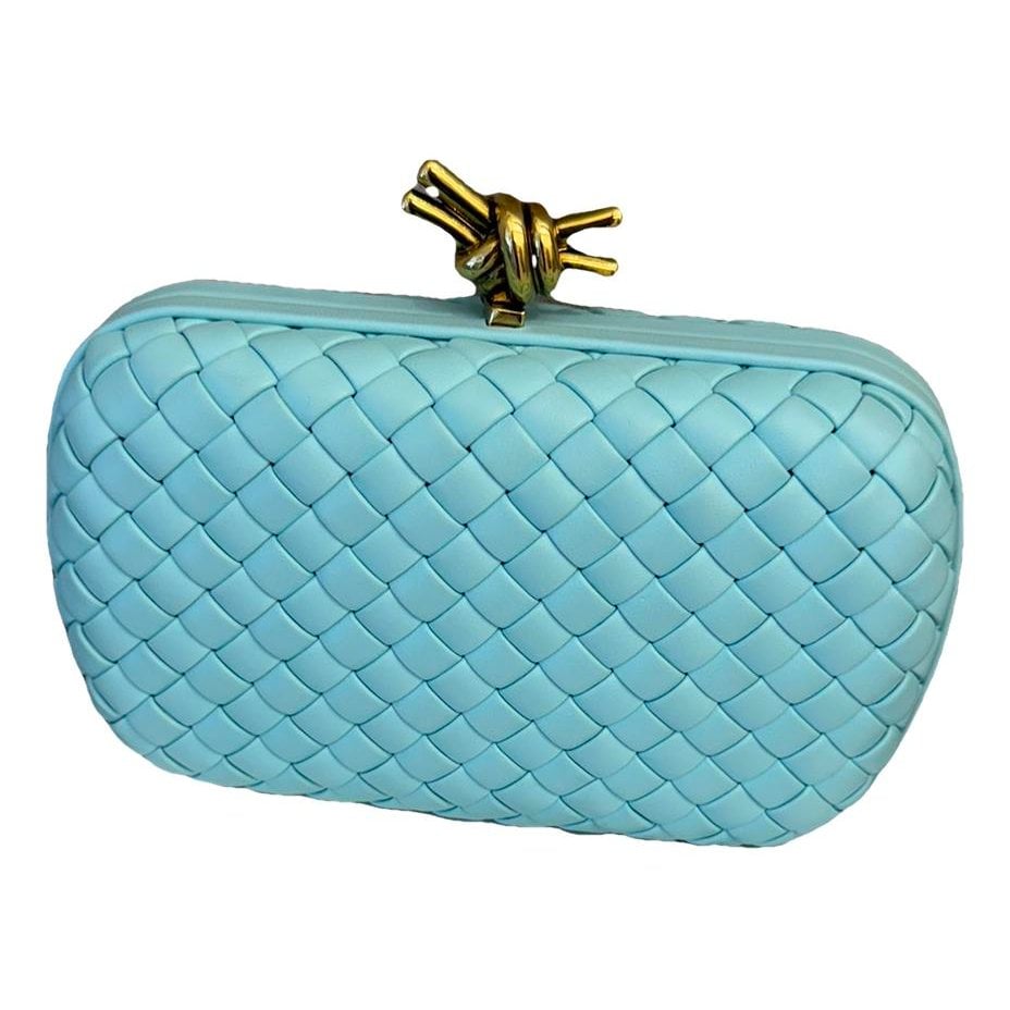 Pochette Knot leather mini bag