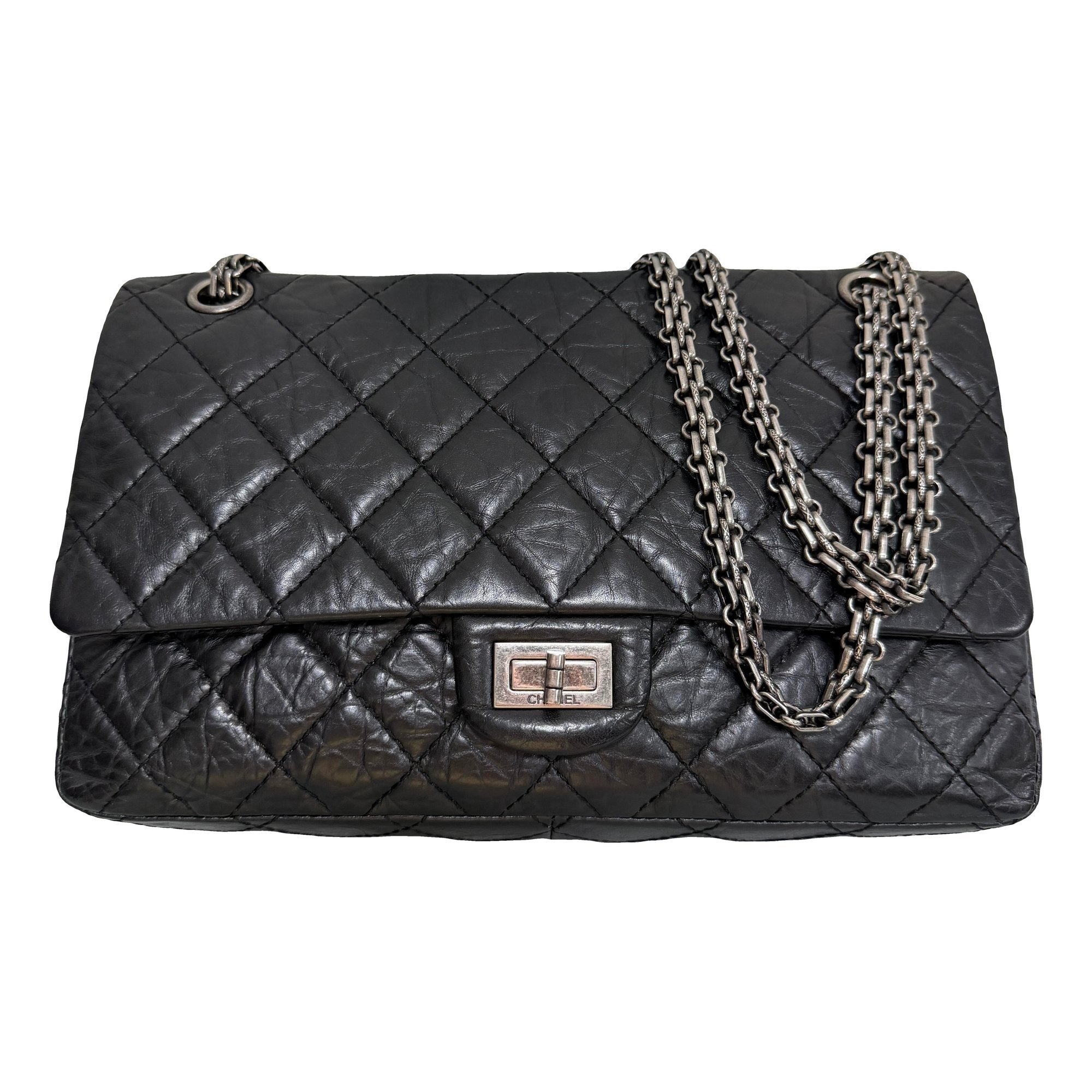 2.55 leather handbag