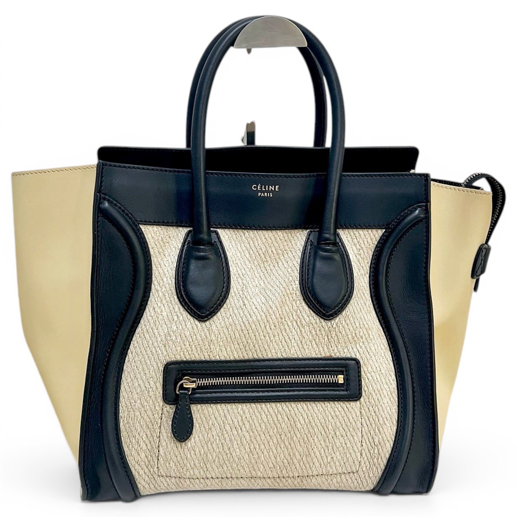 Luggage leather handbag