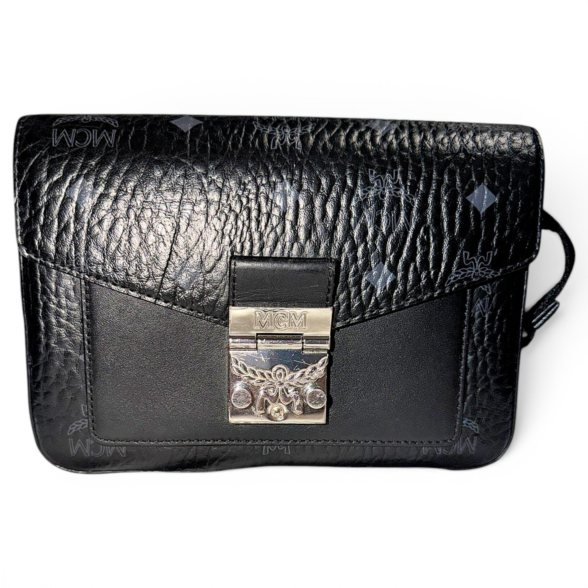 Leather crossbody bag