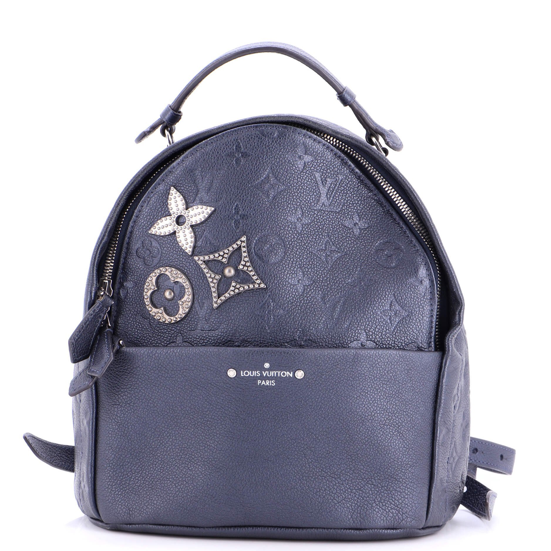 Leather backpack