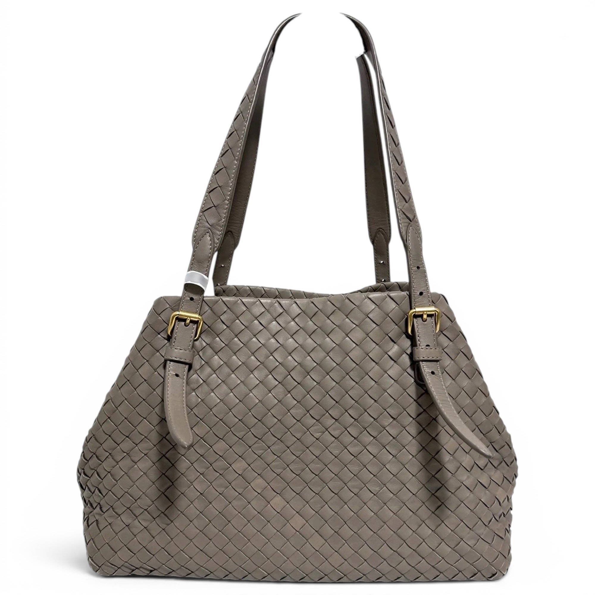 Leather tote