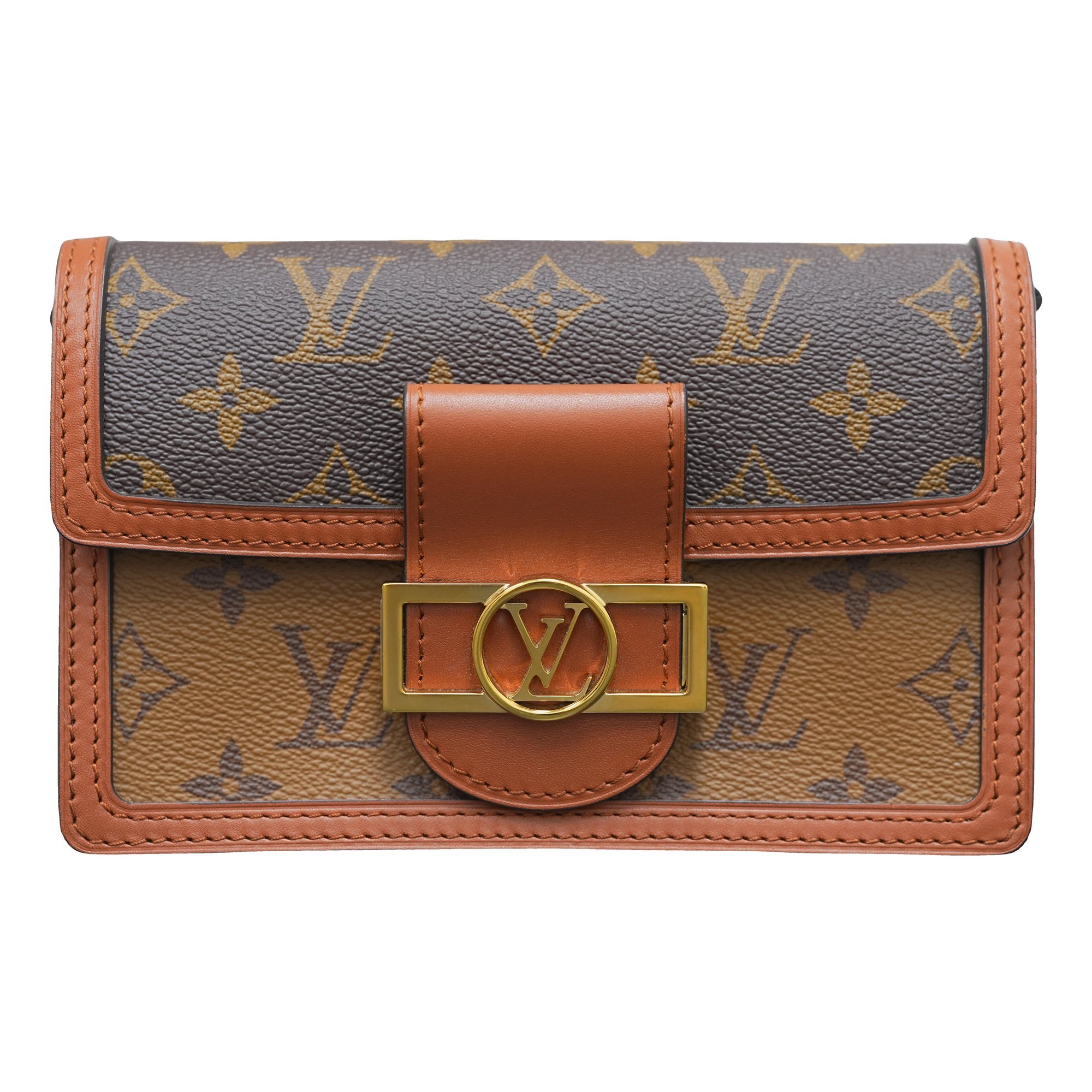 Dauphine Chain Wallet leather handbag