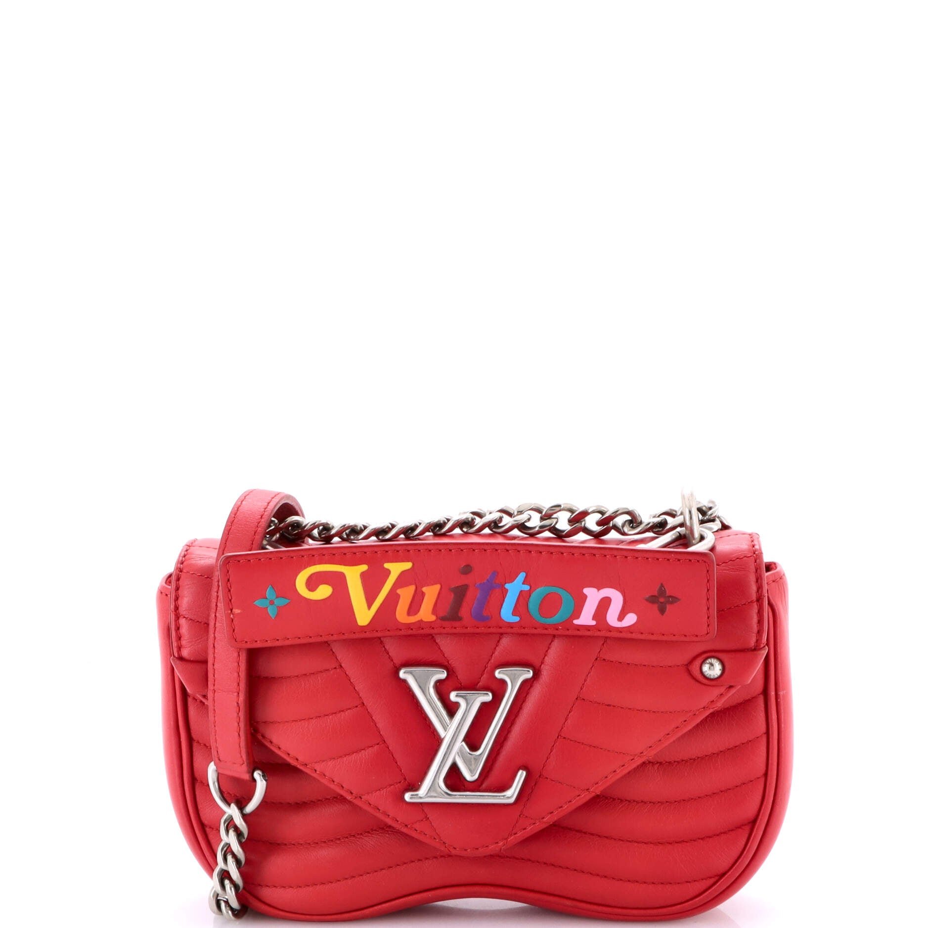 Louis Vuitton New Wave Chain Bag Quilted Leather PM
