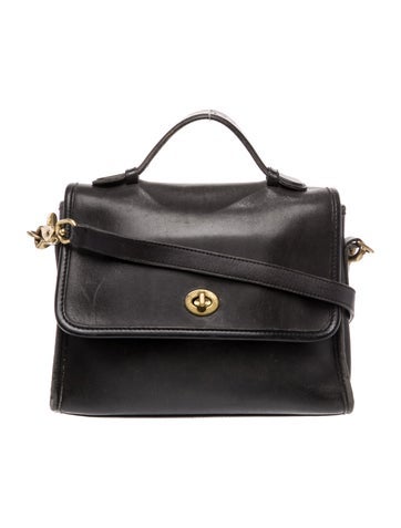 Leather Top Handle Bag