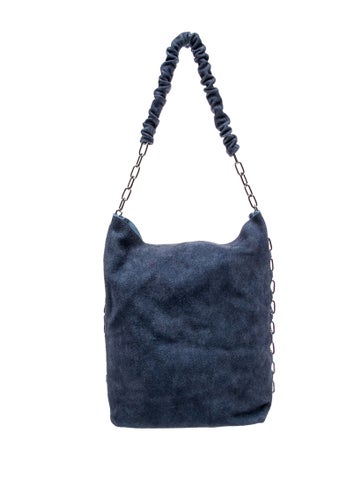 Gabriela Hearst Denim Shoulder Bag