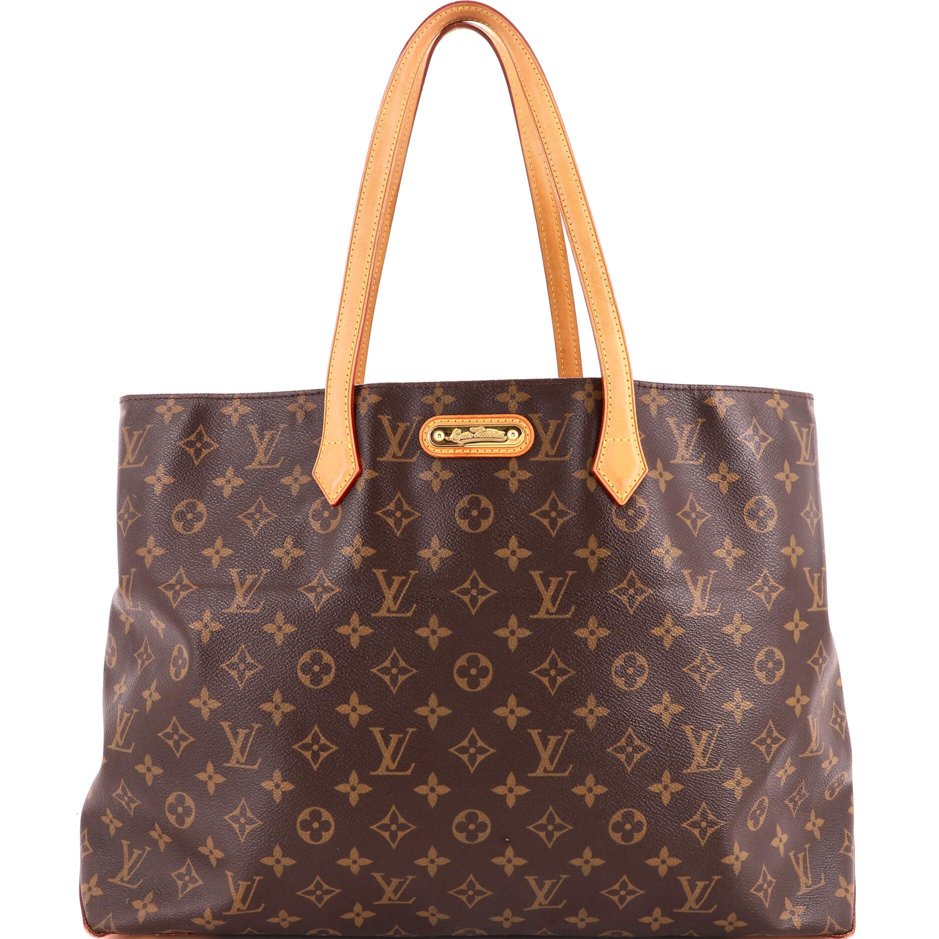 Wilshire Handbag Monogram Canvas GM