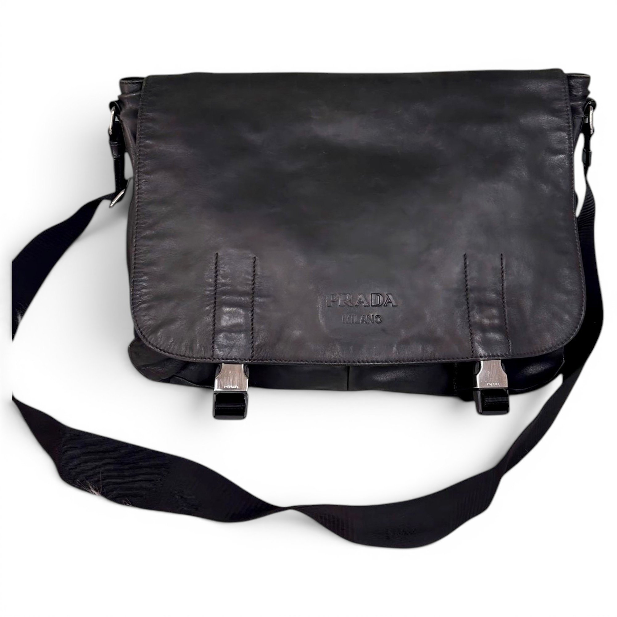Leather tote