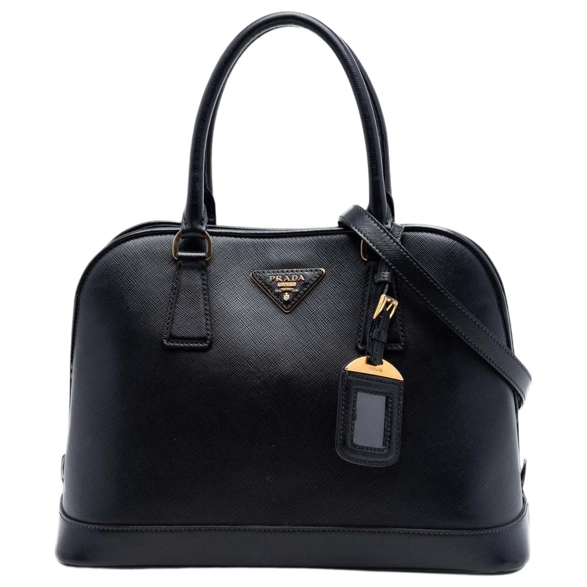 Promenade leather satchel