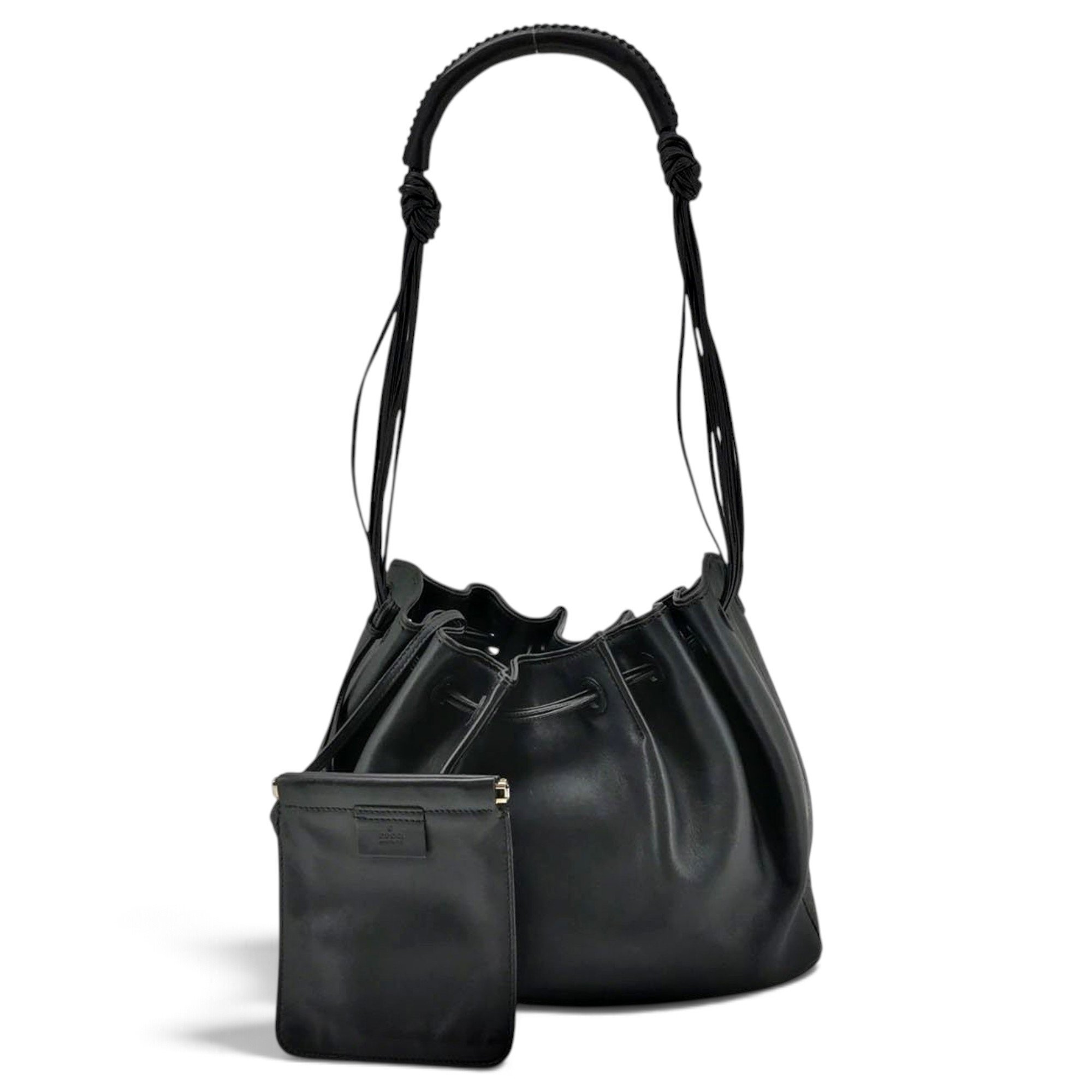 Leather handbag