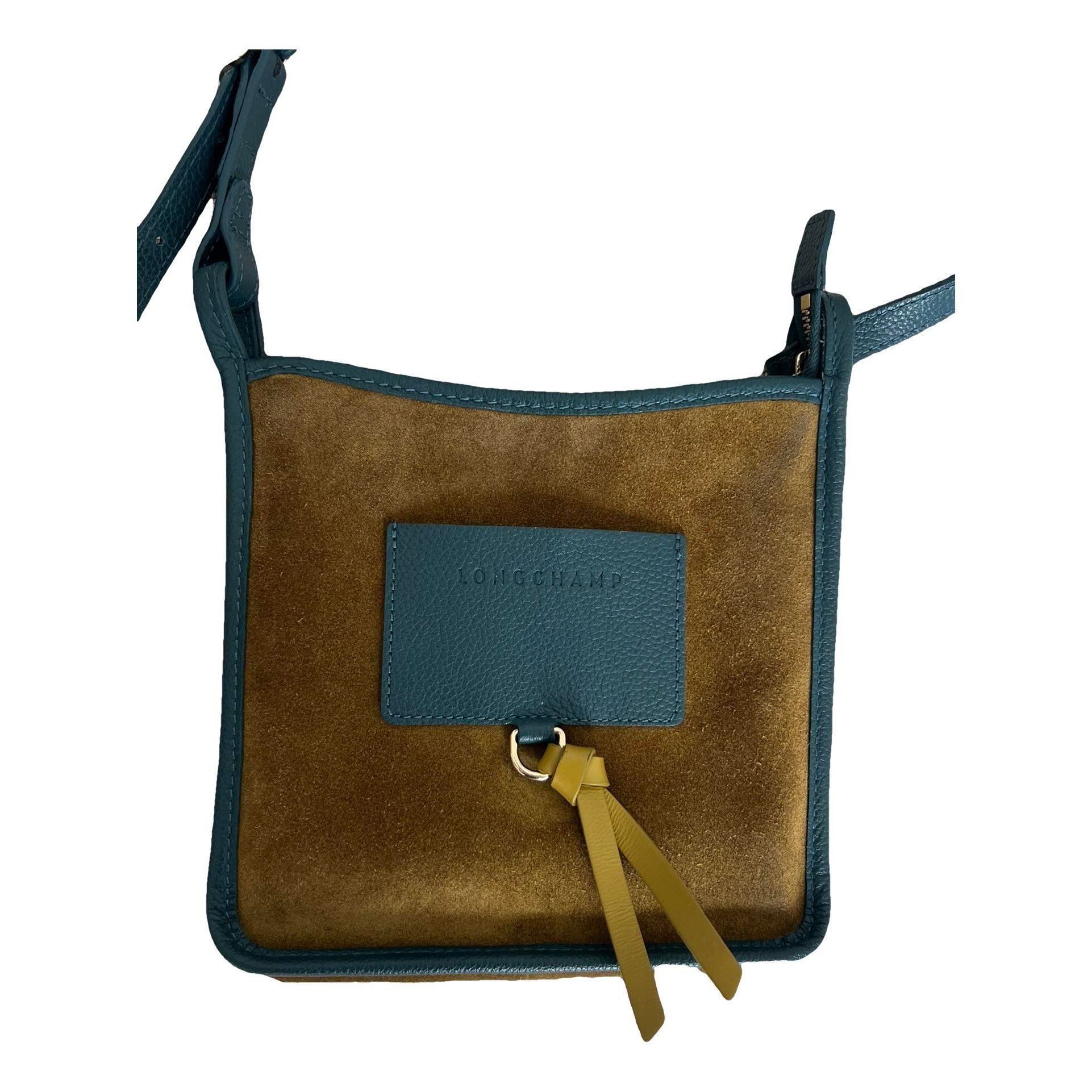 Leather crossbody bag