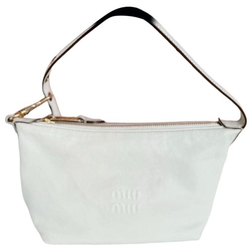 Miu Spirit leather handbag