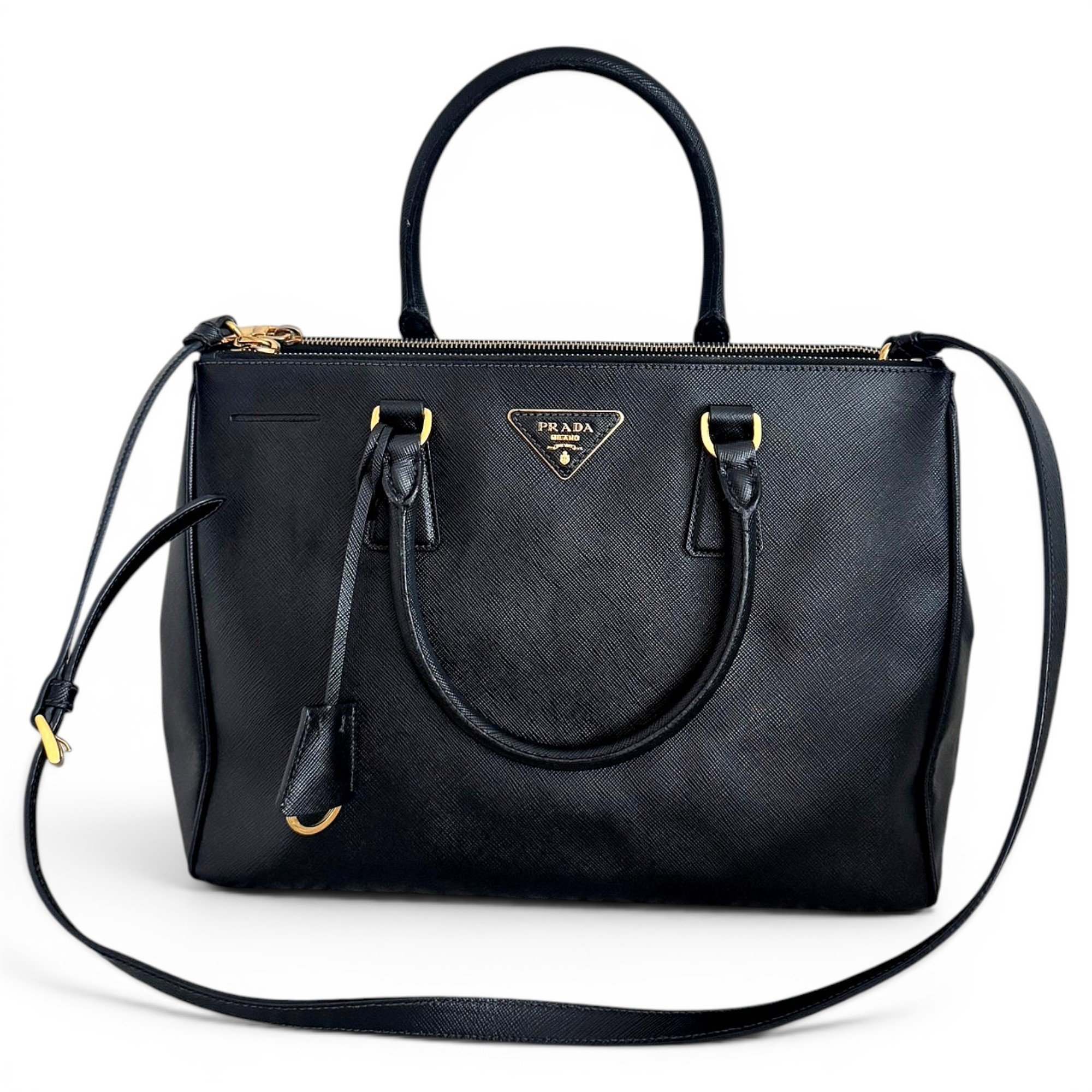Galleria leather handbag