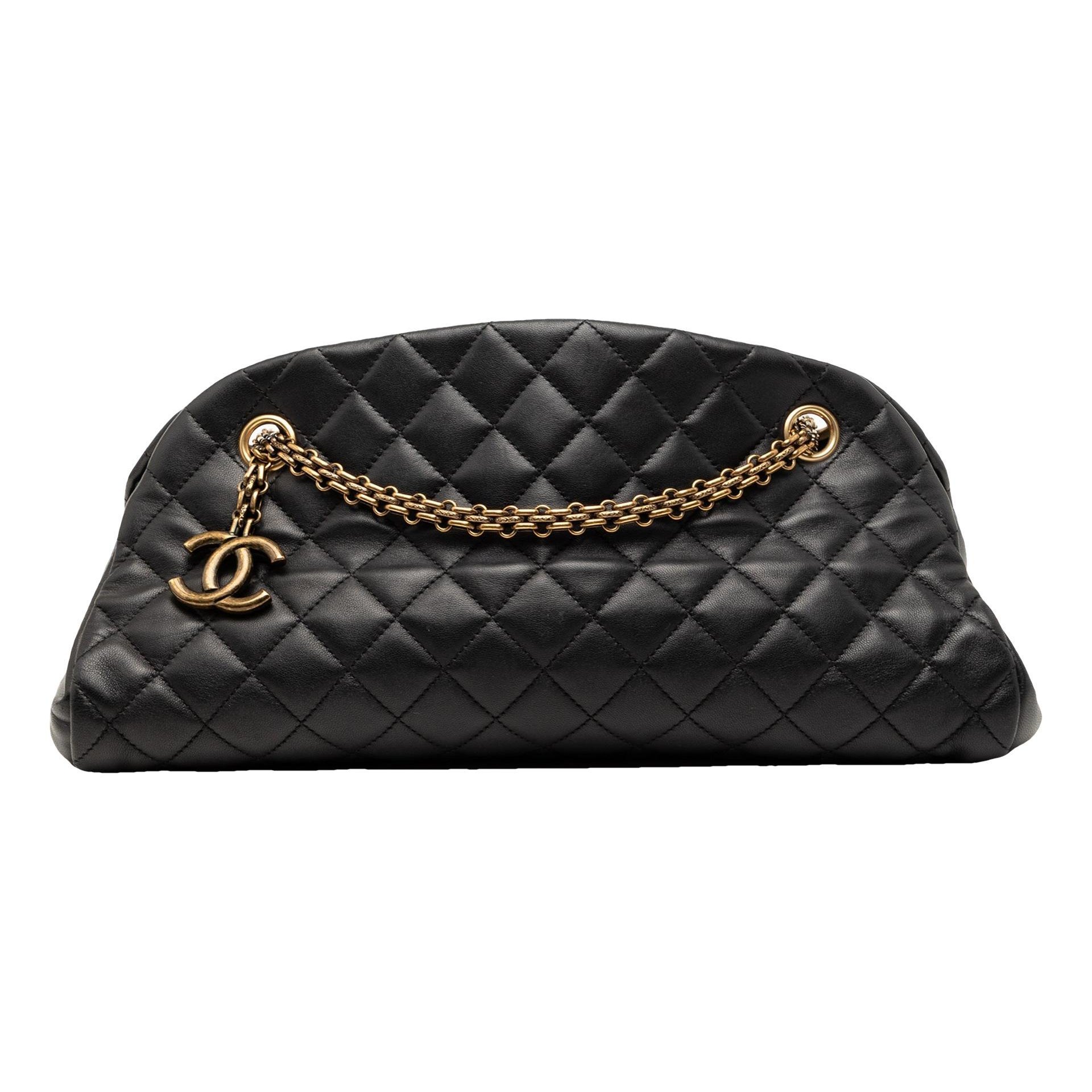 Mademoiselle leather handbag