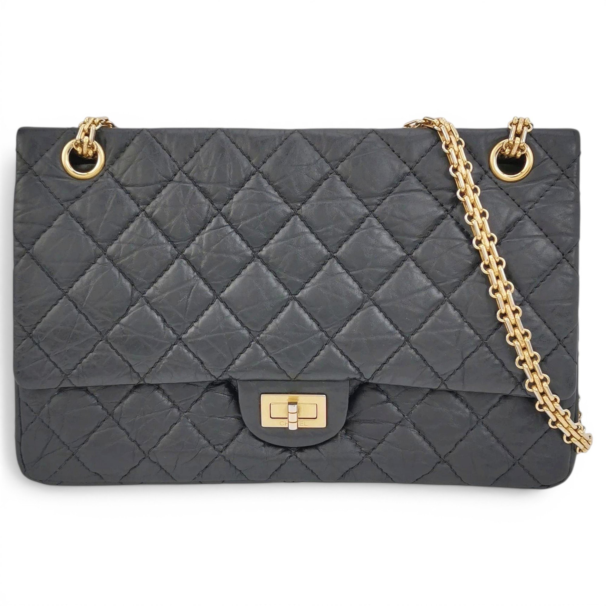 2.55 leather handbag