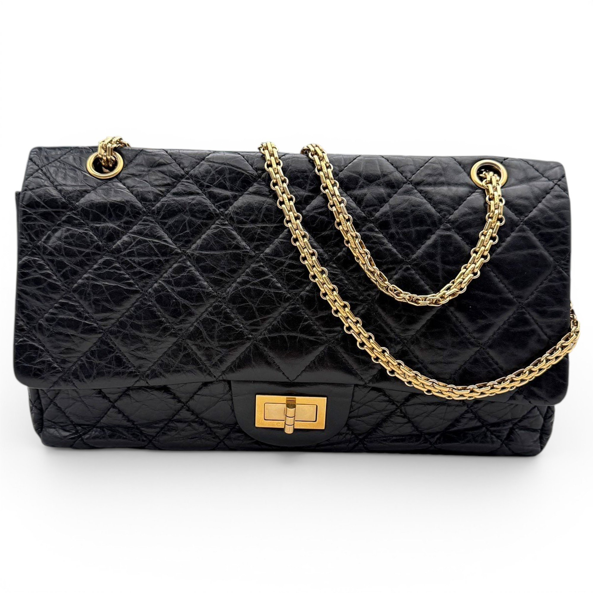 2.55 leather handbag