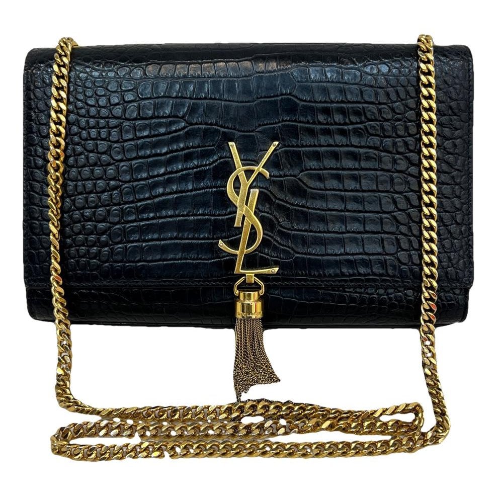 Pompom Kate leather crossbody bag