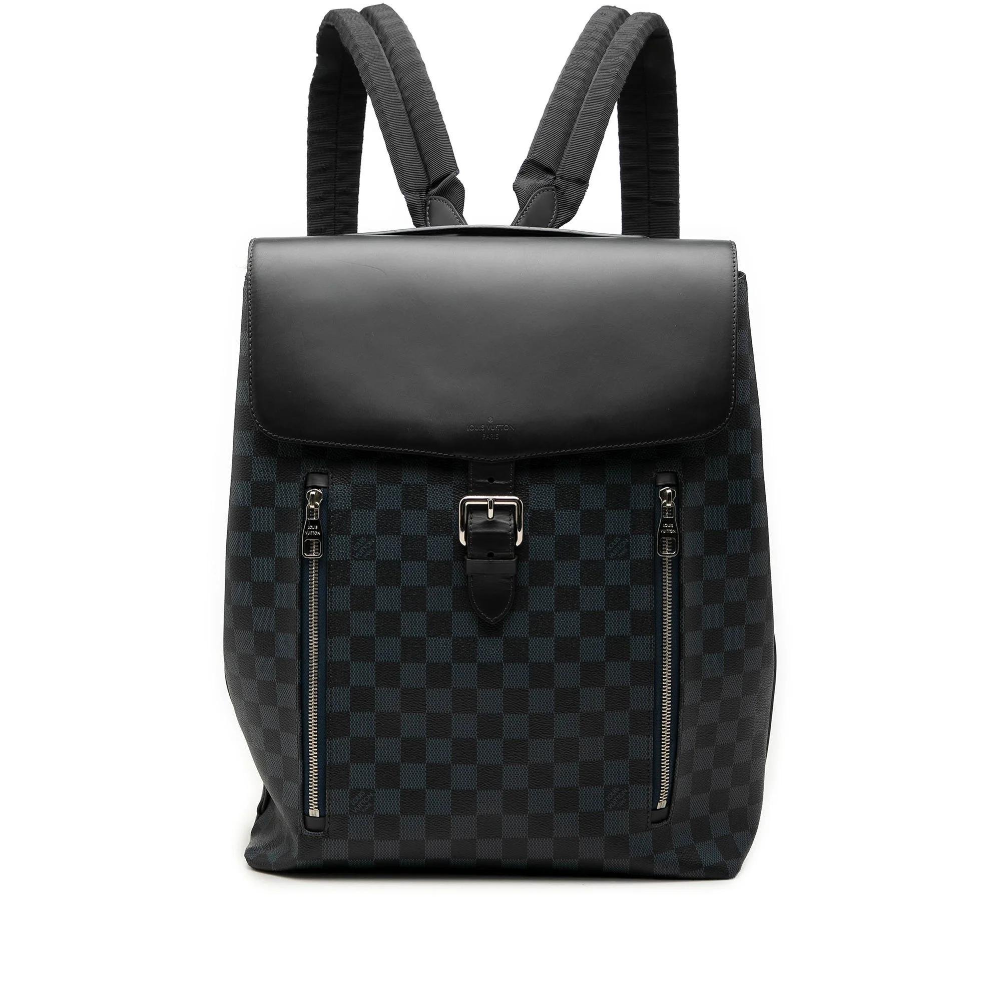 Leather backpack