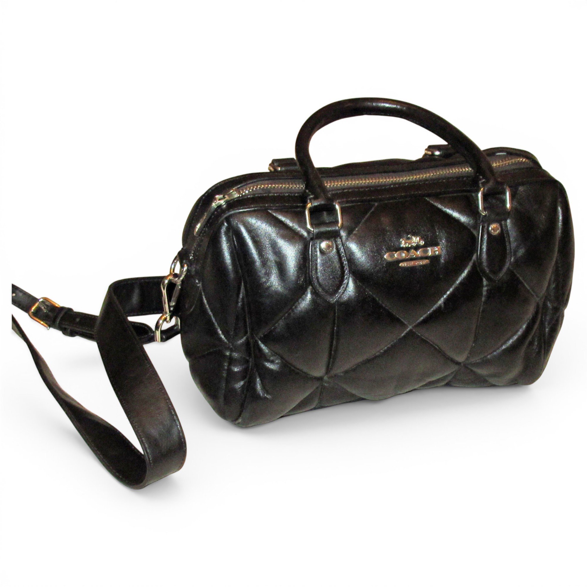 Leather handbag