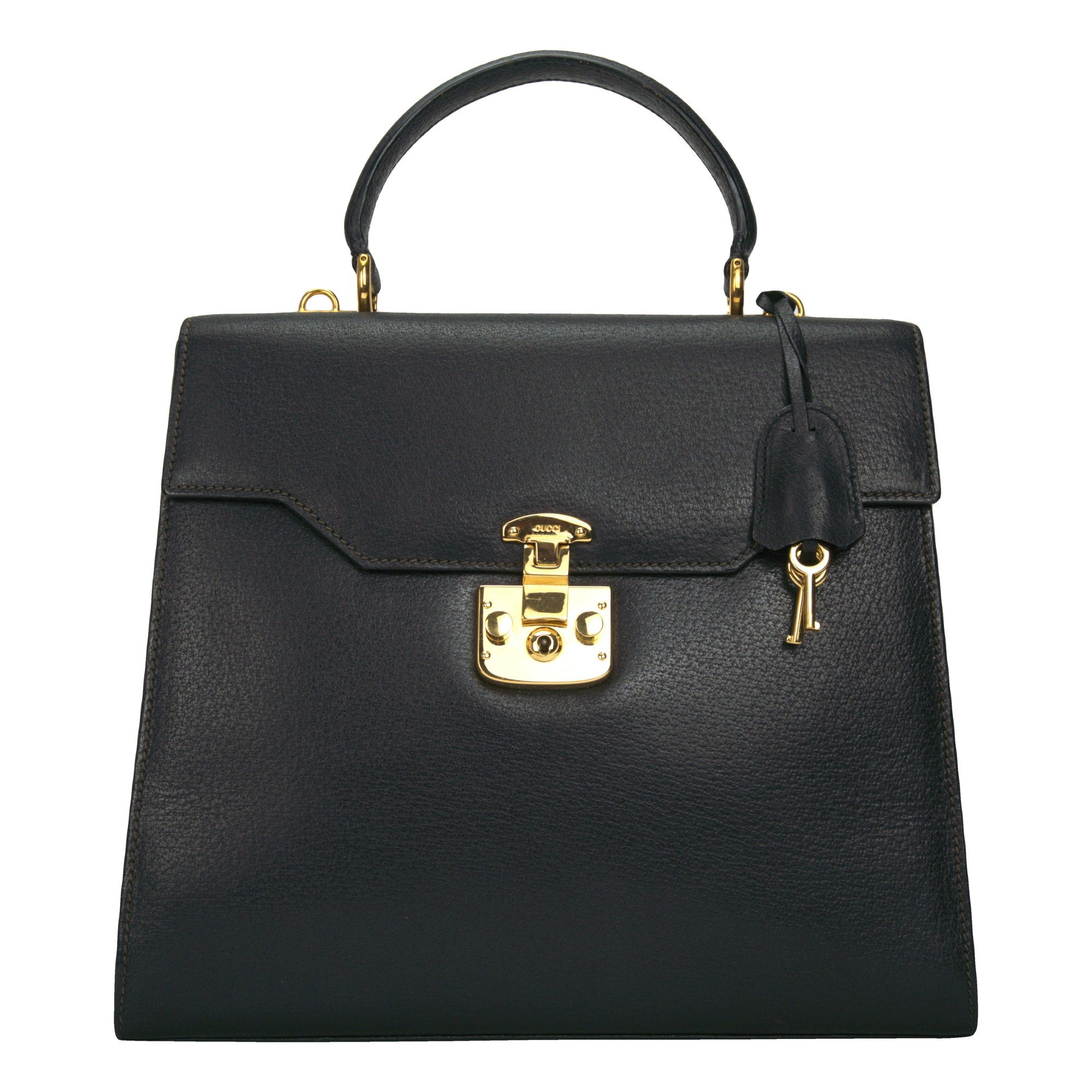 Lady Lock leather handbag