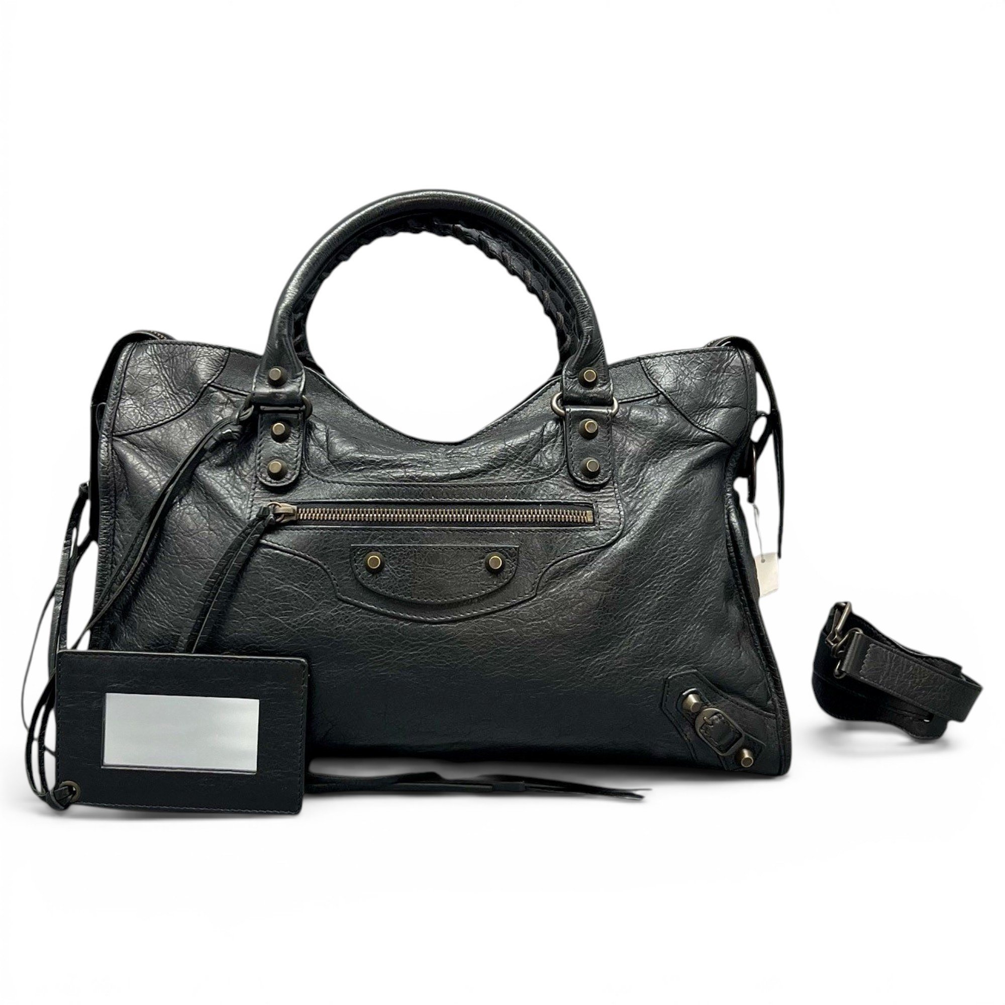 Balenciaga City leather handbag