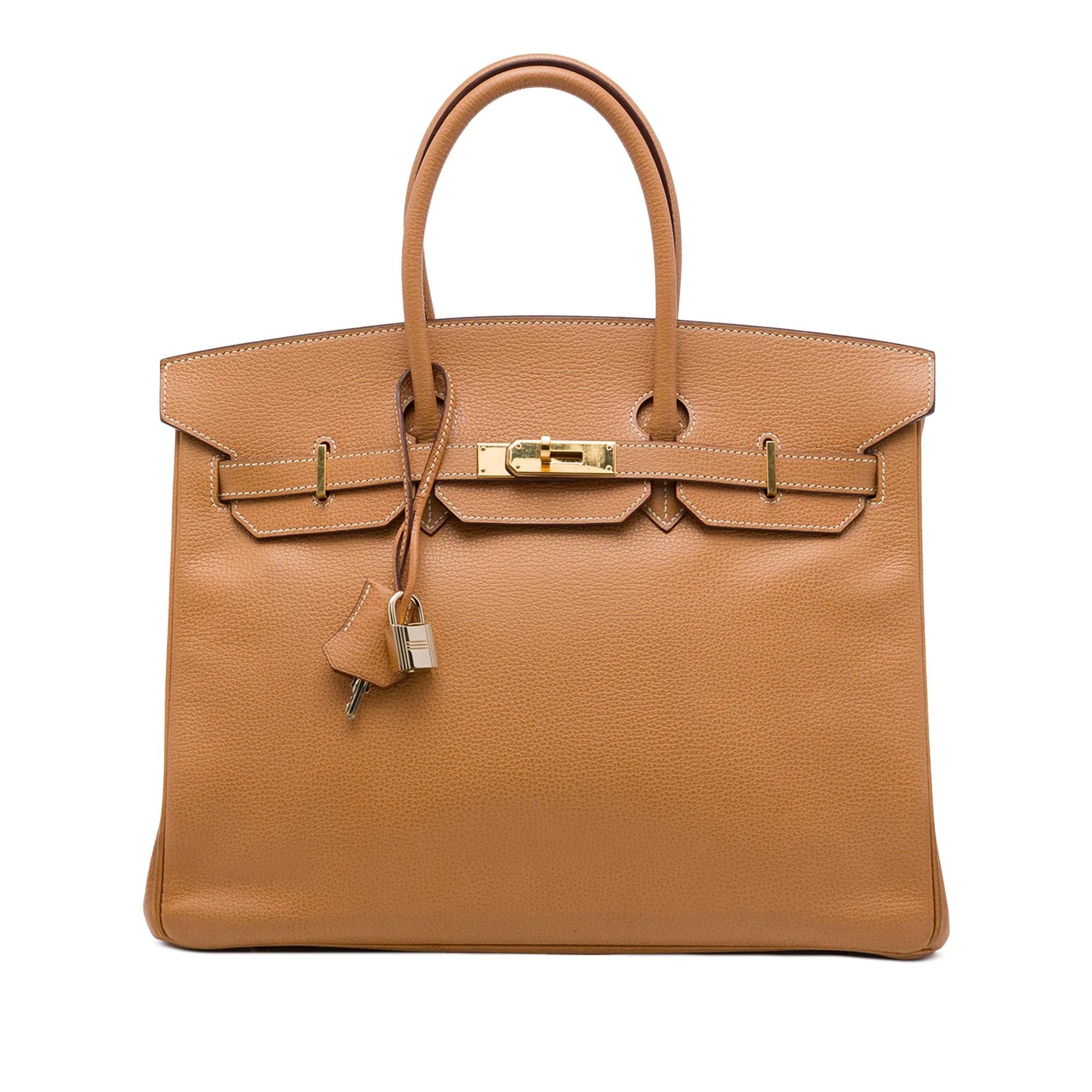 Birkin Shoulder pony-style calfskin handbag