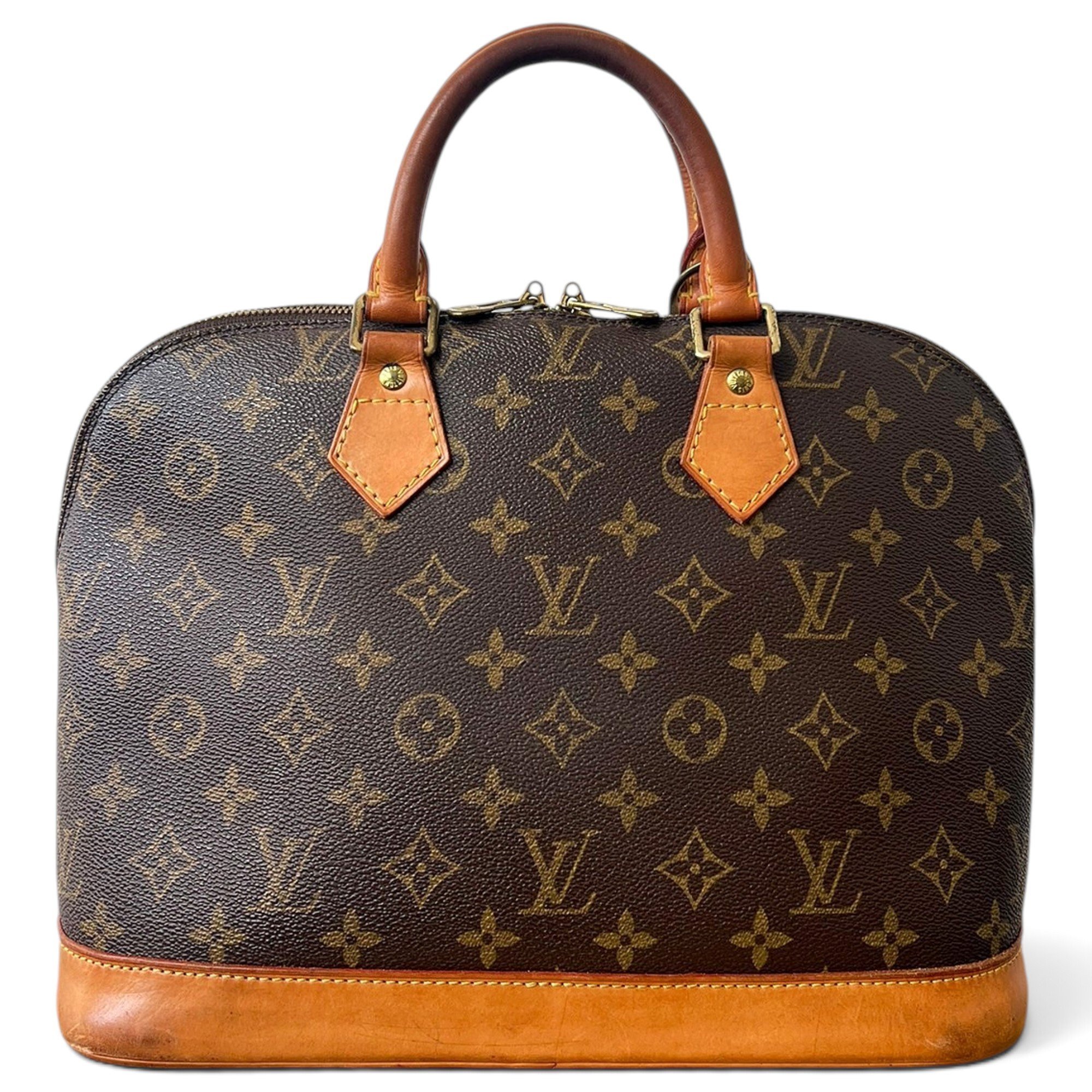 Alma leather handbag