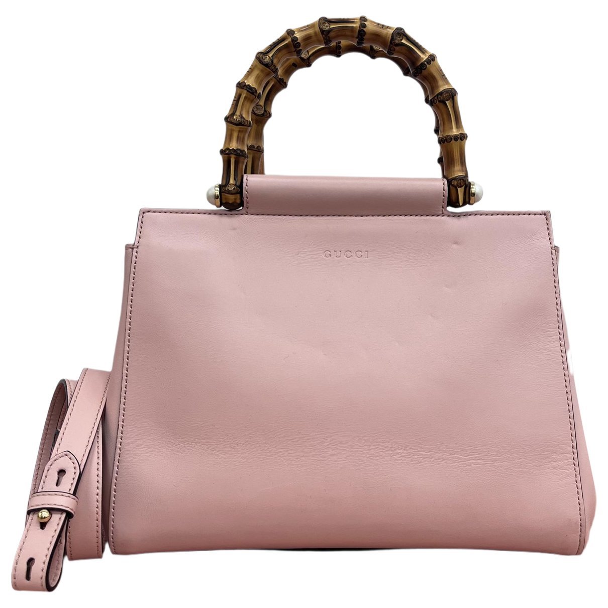 Nymphaea leather handbag