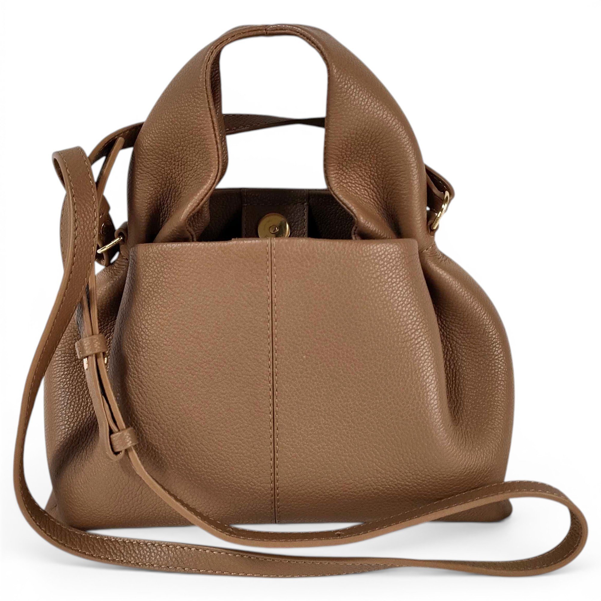 Numéro un nano leather handbag