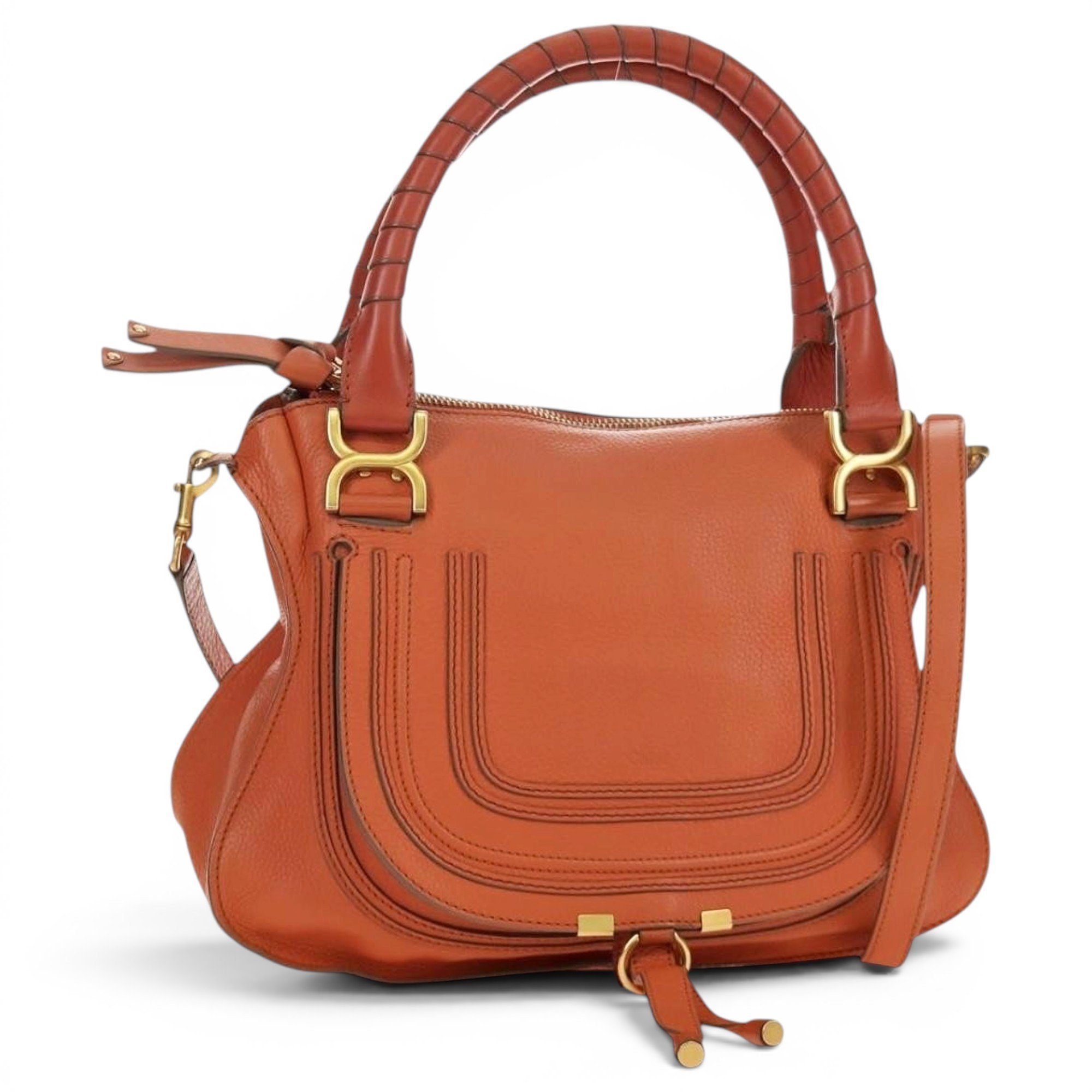 Marcie leather handbag