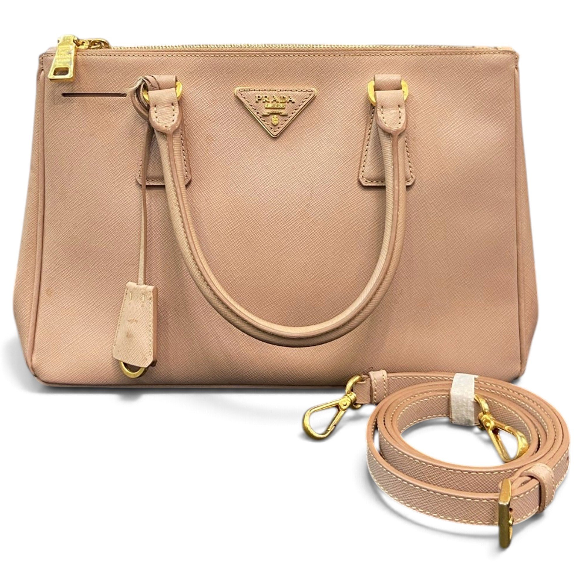 Galleria leather handbag