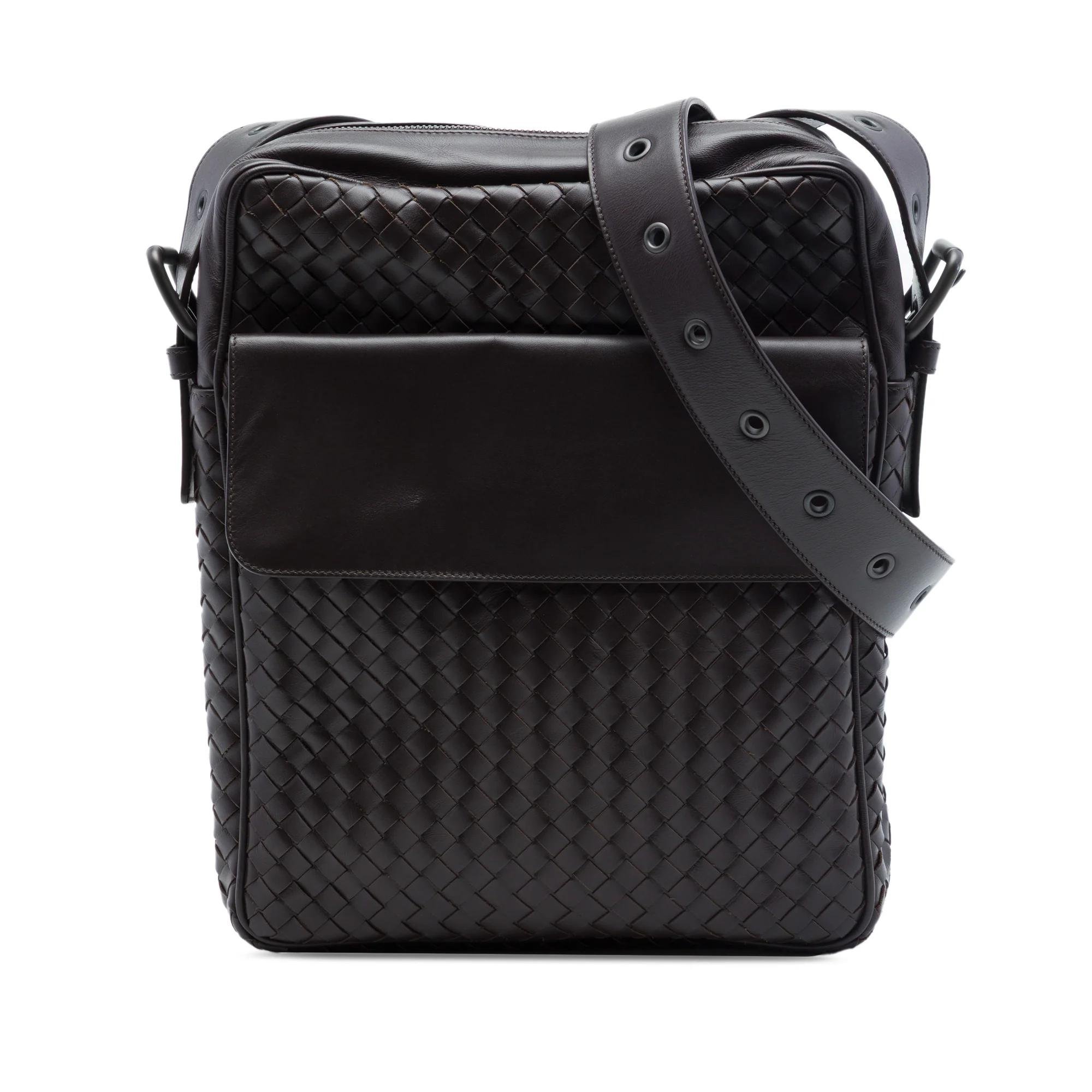Veneta leather crossbody bag