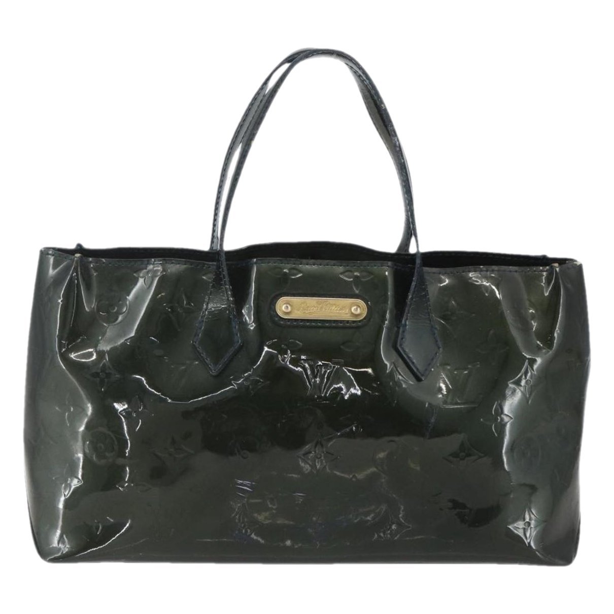 Wilshire patent leather handbag