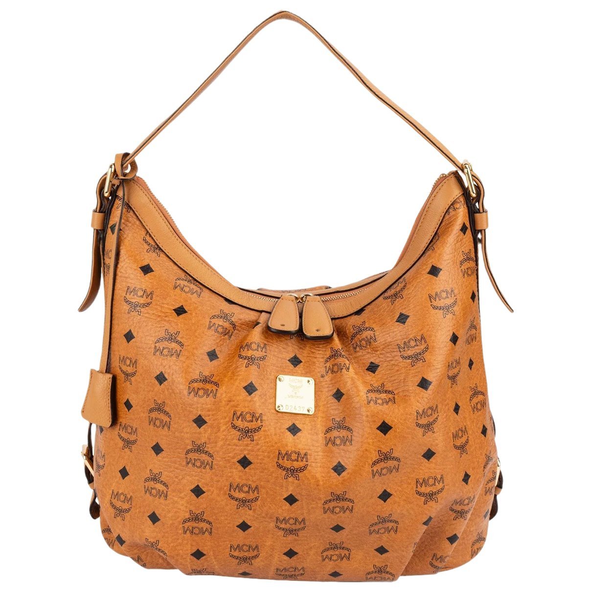 Boston leather handbag