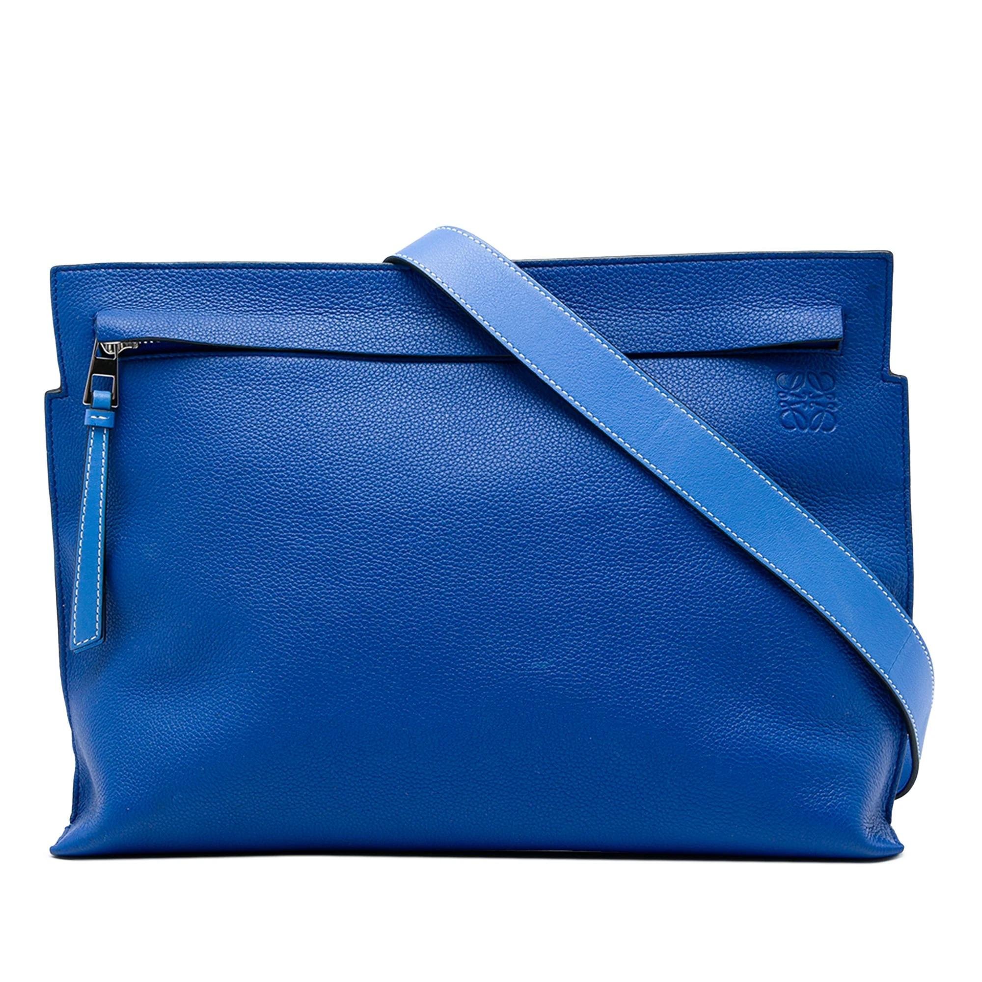 Anagram leather crossbody bag