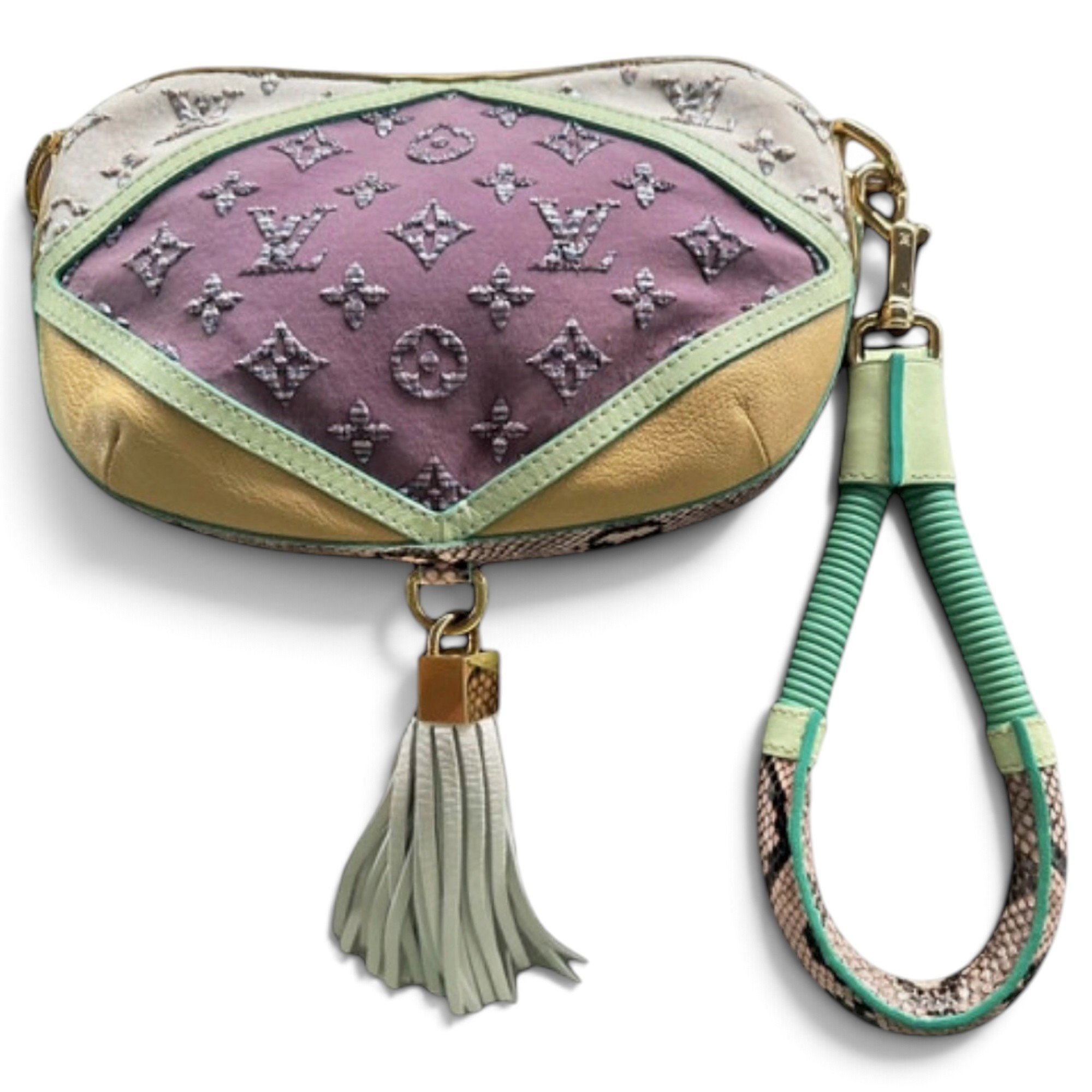 Leather mini bag