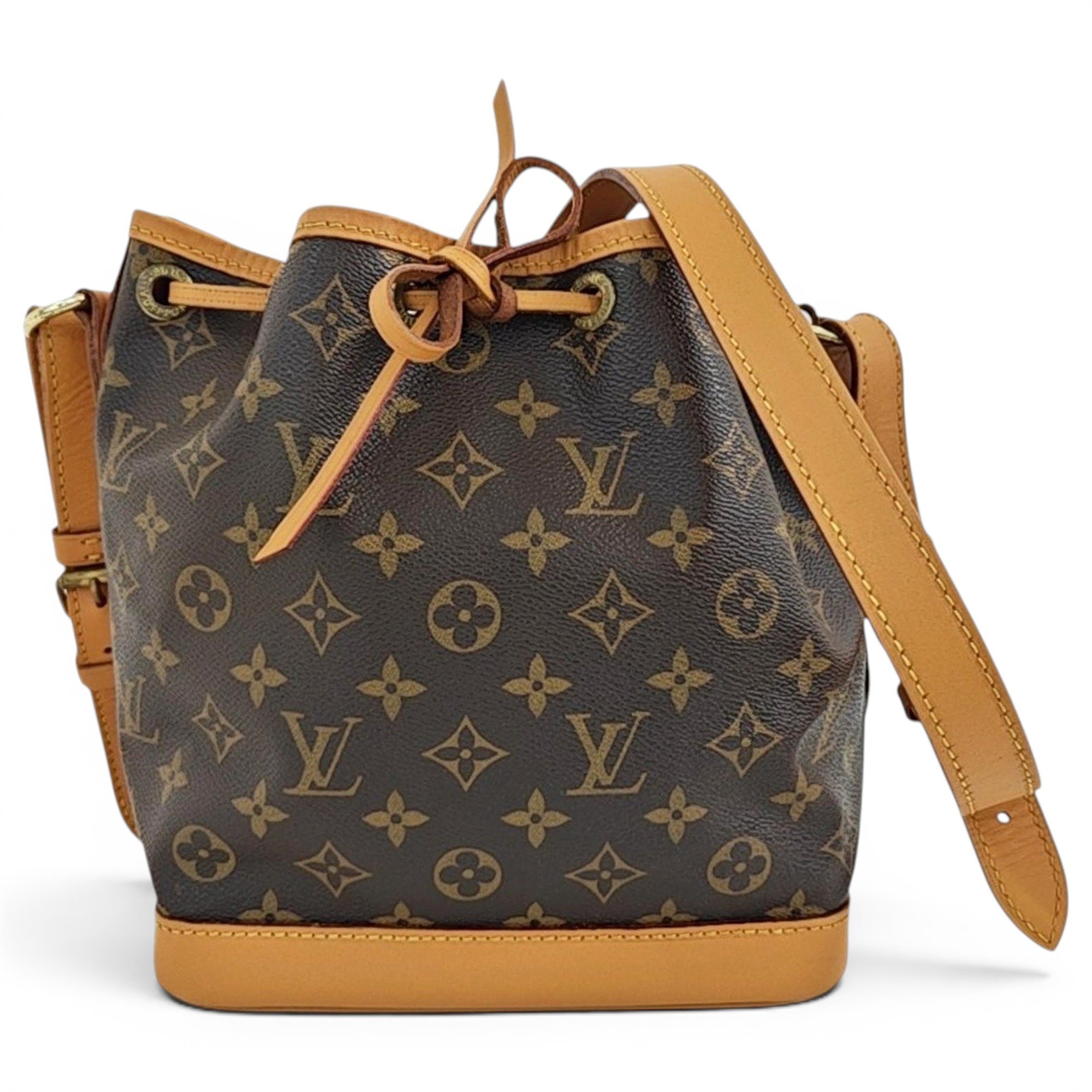 Nano Noé leather handbag