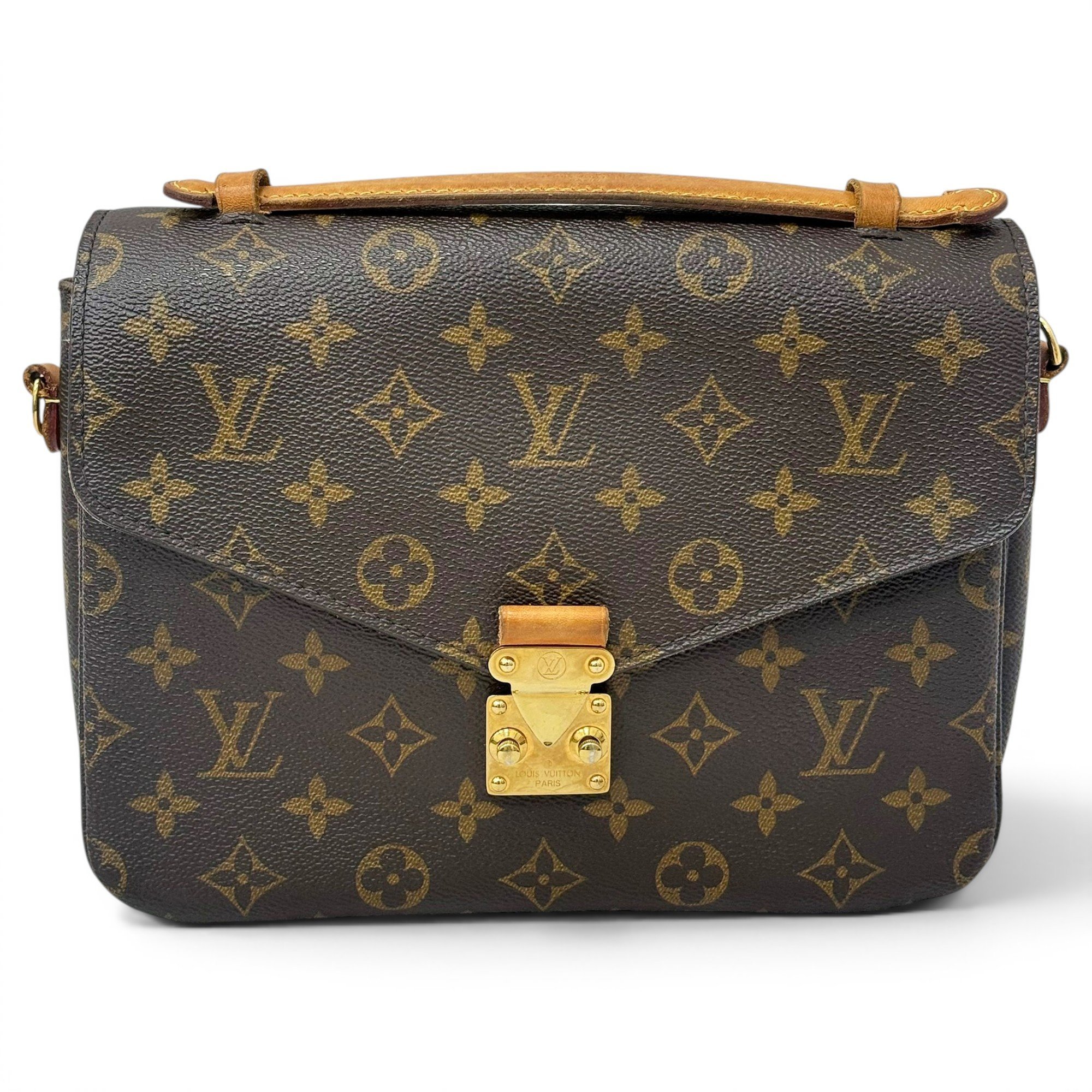 Metis leather handbag