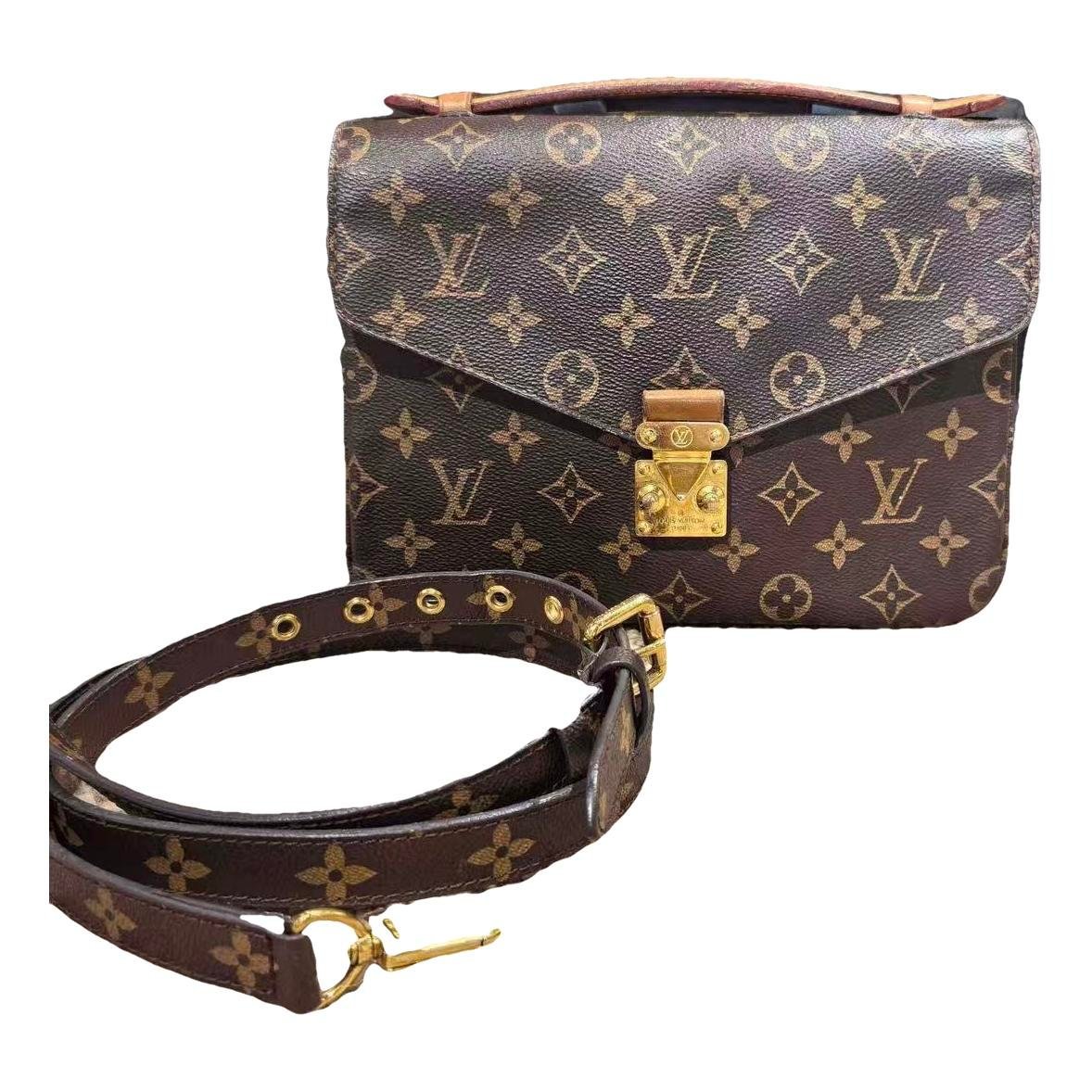 Metis leather handbag