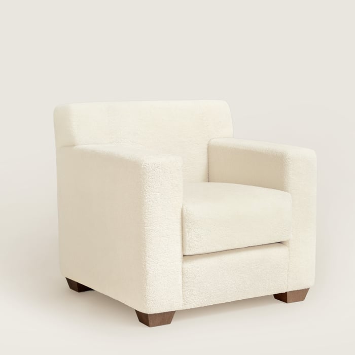 Naturel Reeditions J.-m. Frank Par Hermès Comfortable Club Armchair